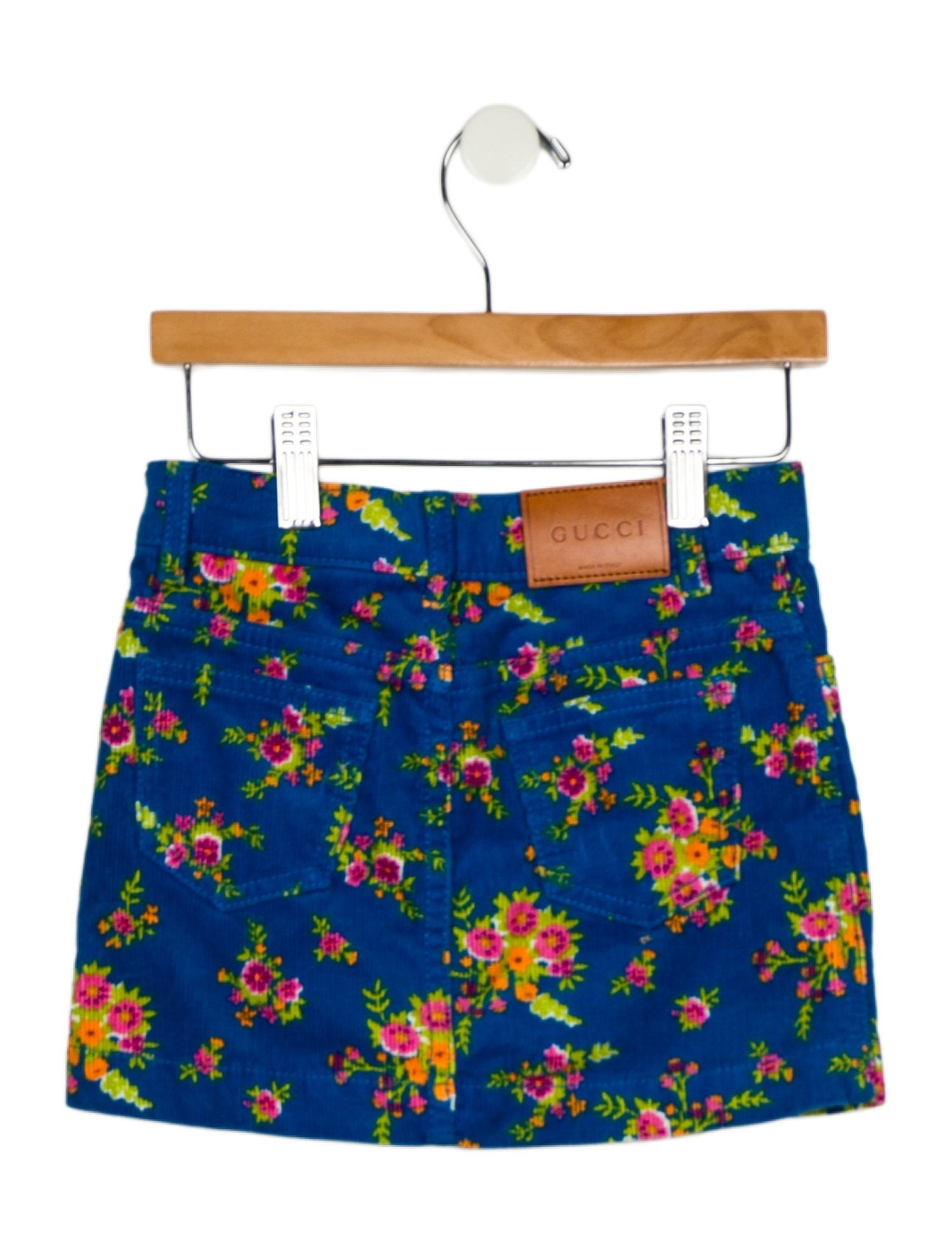 Gucci toddler girls' multicolored skirt