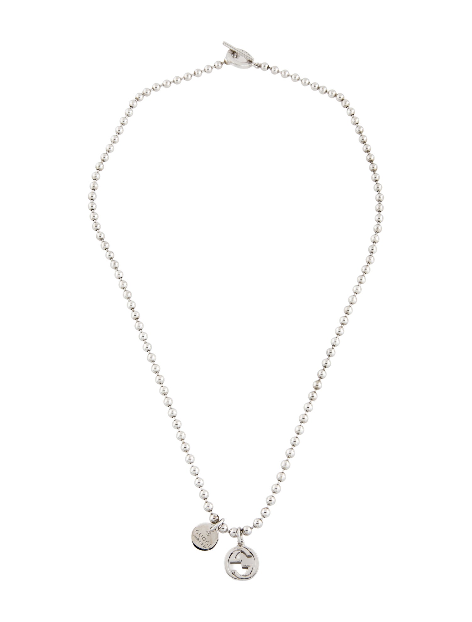 Gucci Interlocking GG Pendant Necklace