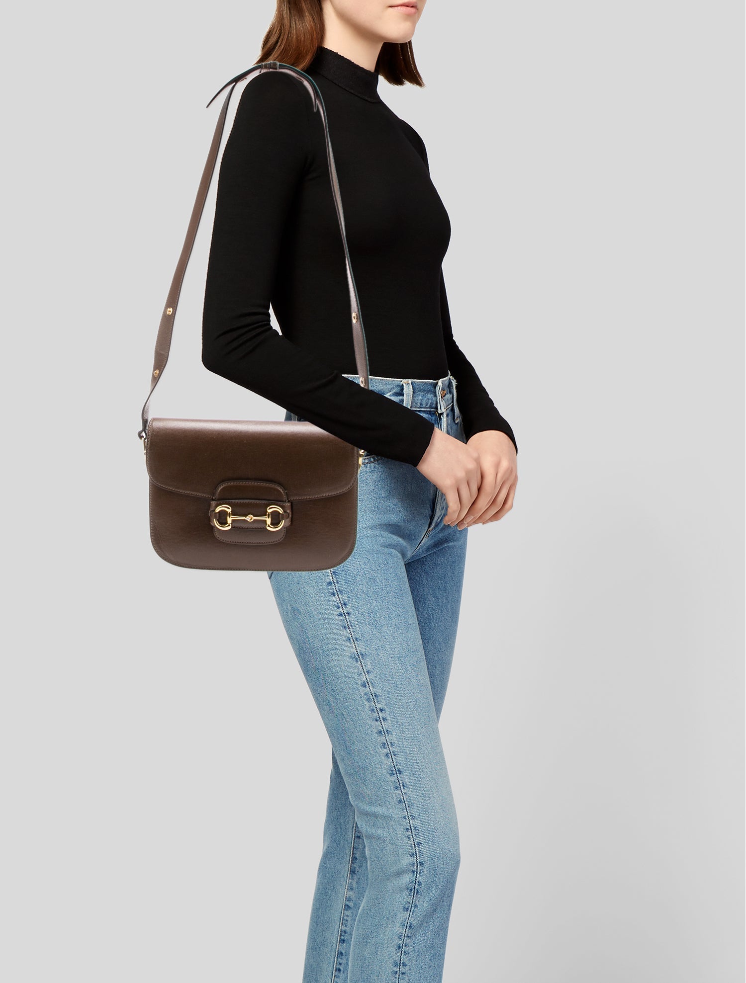 Gucci Leather Horsebit 1955 Small