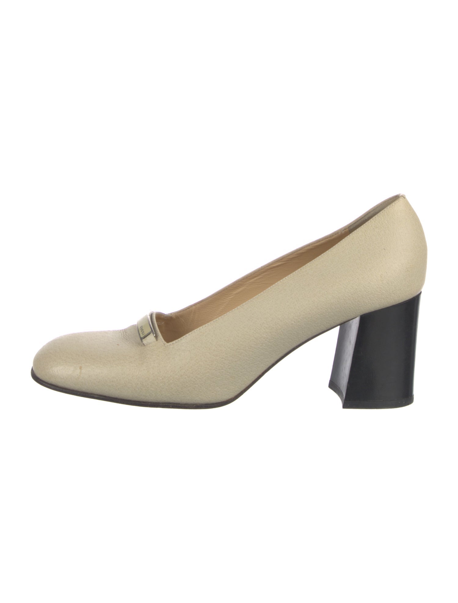 Gucci Vintage Leather Pumps