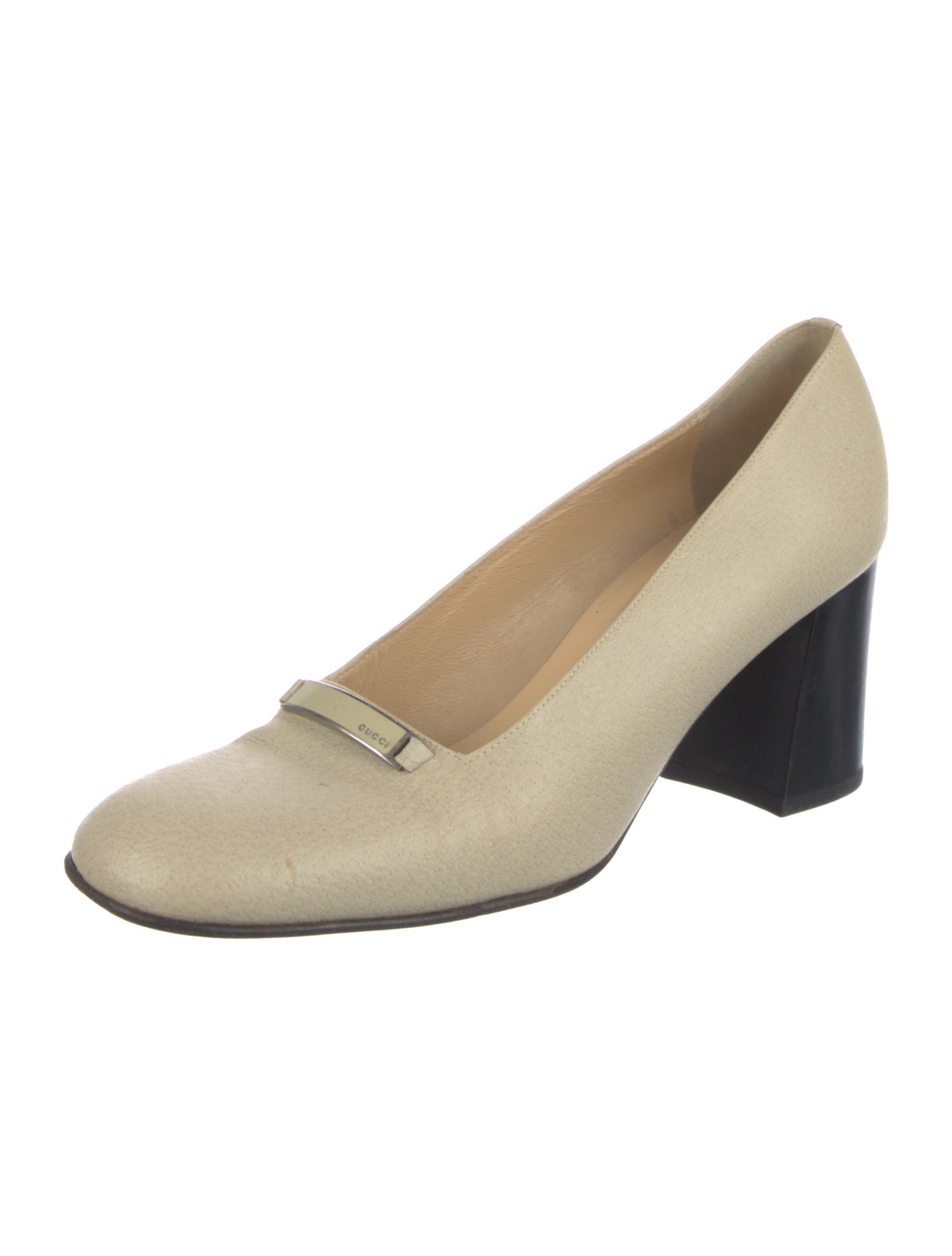 Gucci Vintage Leather Pumps