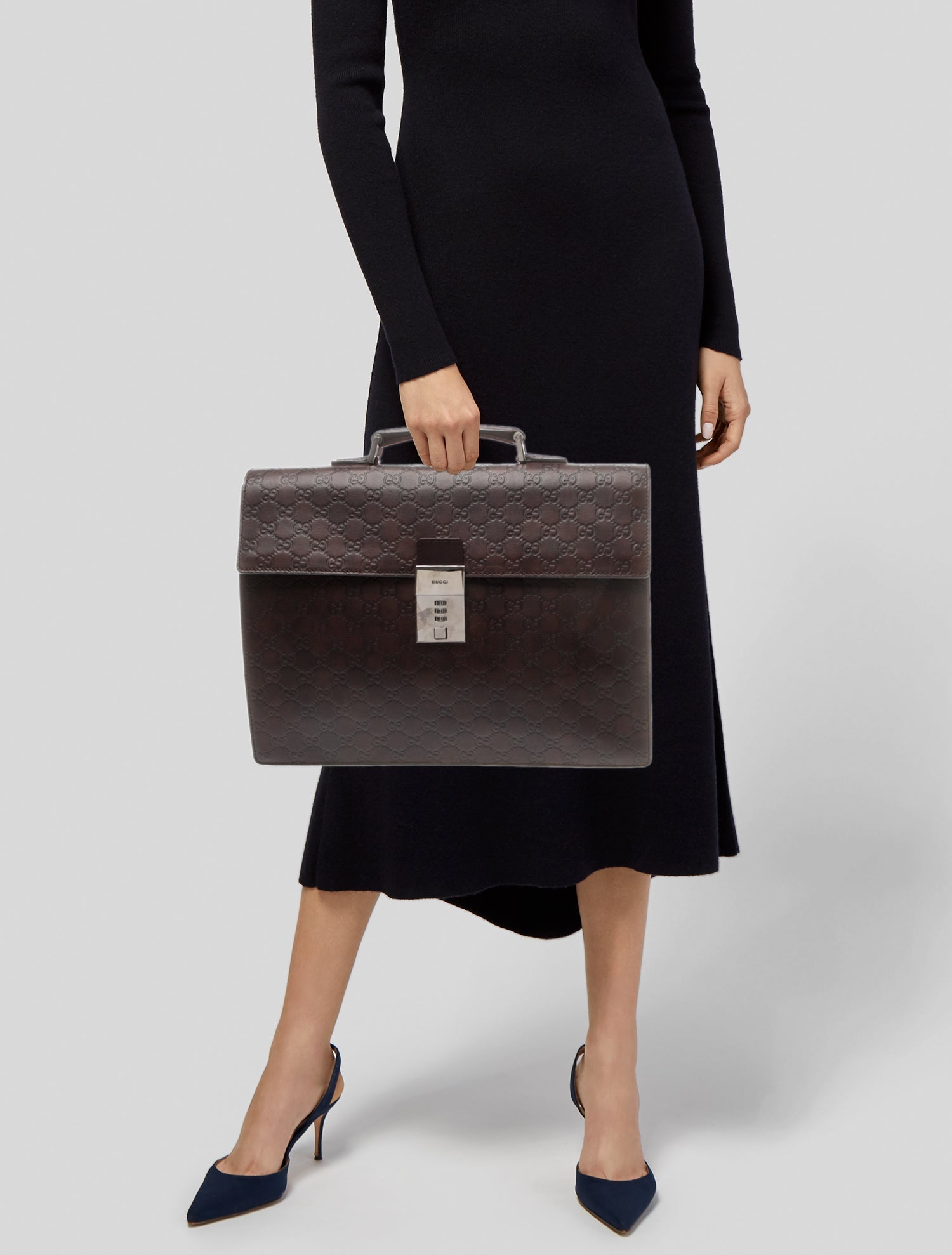 Gucci GG Signature Briefcase