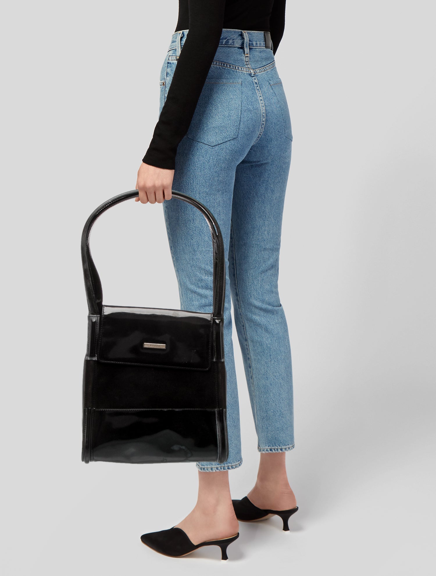 Gucci Patent Leather Shoulder Bag