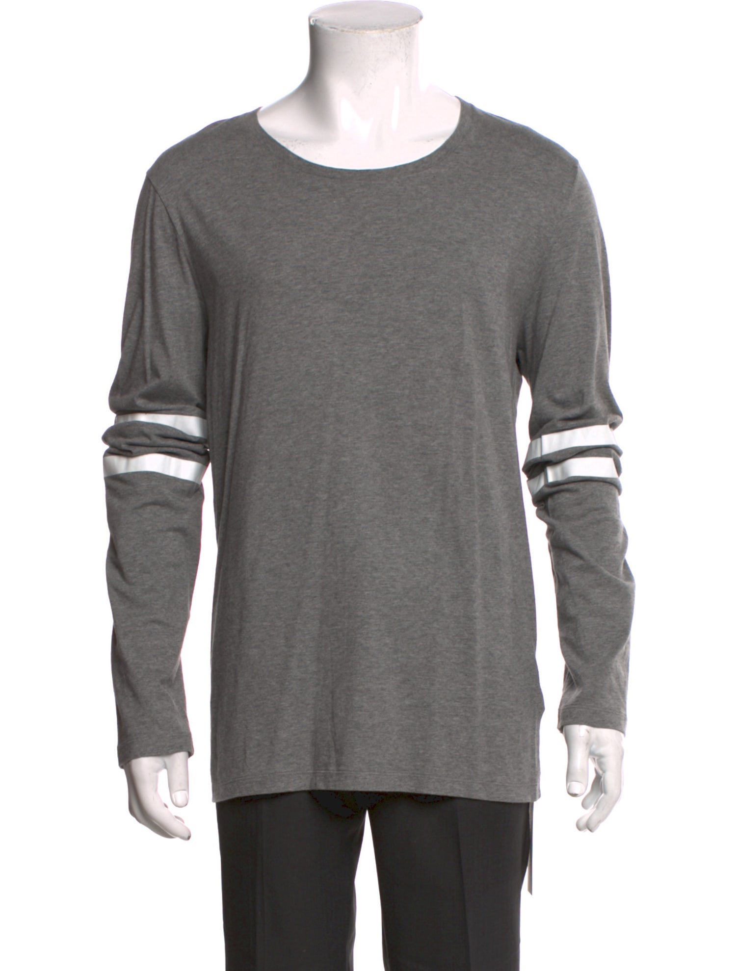Gucci Web Accent Scoop Neck T-Shirt