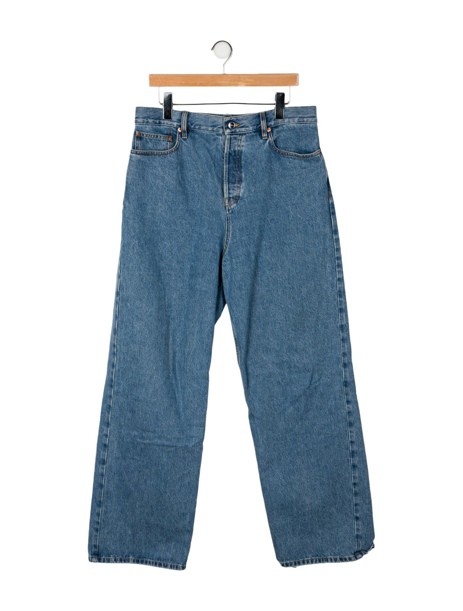 Gucci High-Rise Wide Leg Jeans