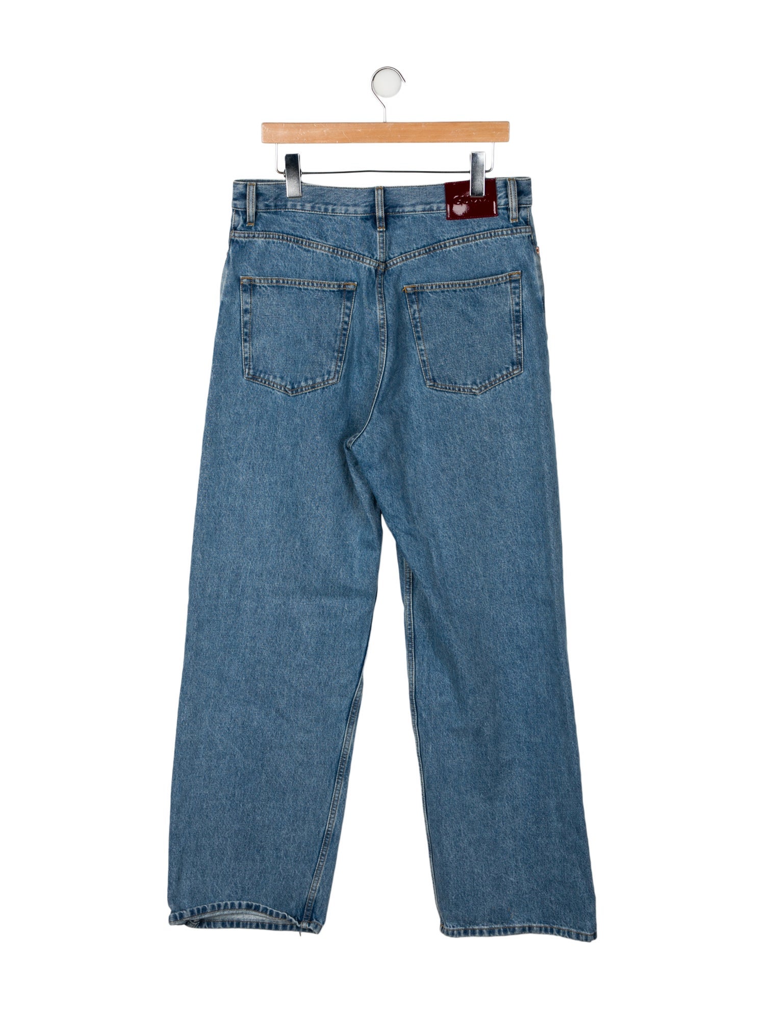 Gucci High-Rise Wide Leg Jeans