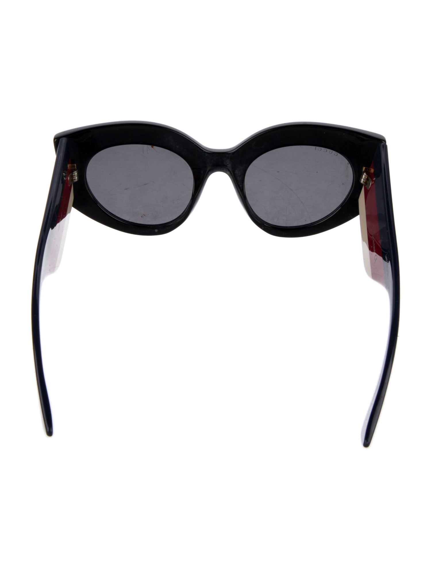 Gucci Web Accent Oversize Sunglasses