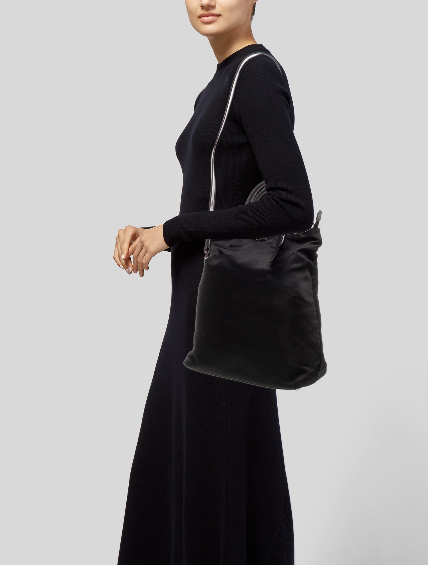 Gucci Nylon Bucket Bag