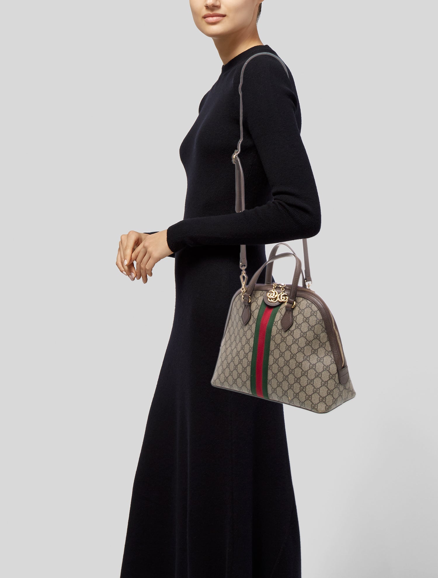 Gucci GG Supreme Top Handle Bag