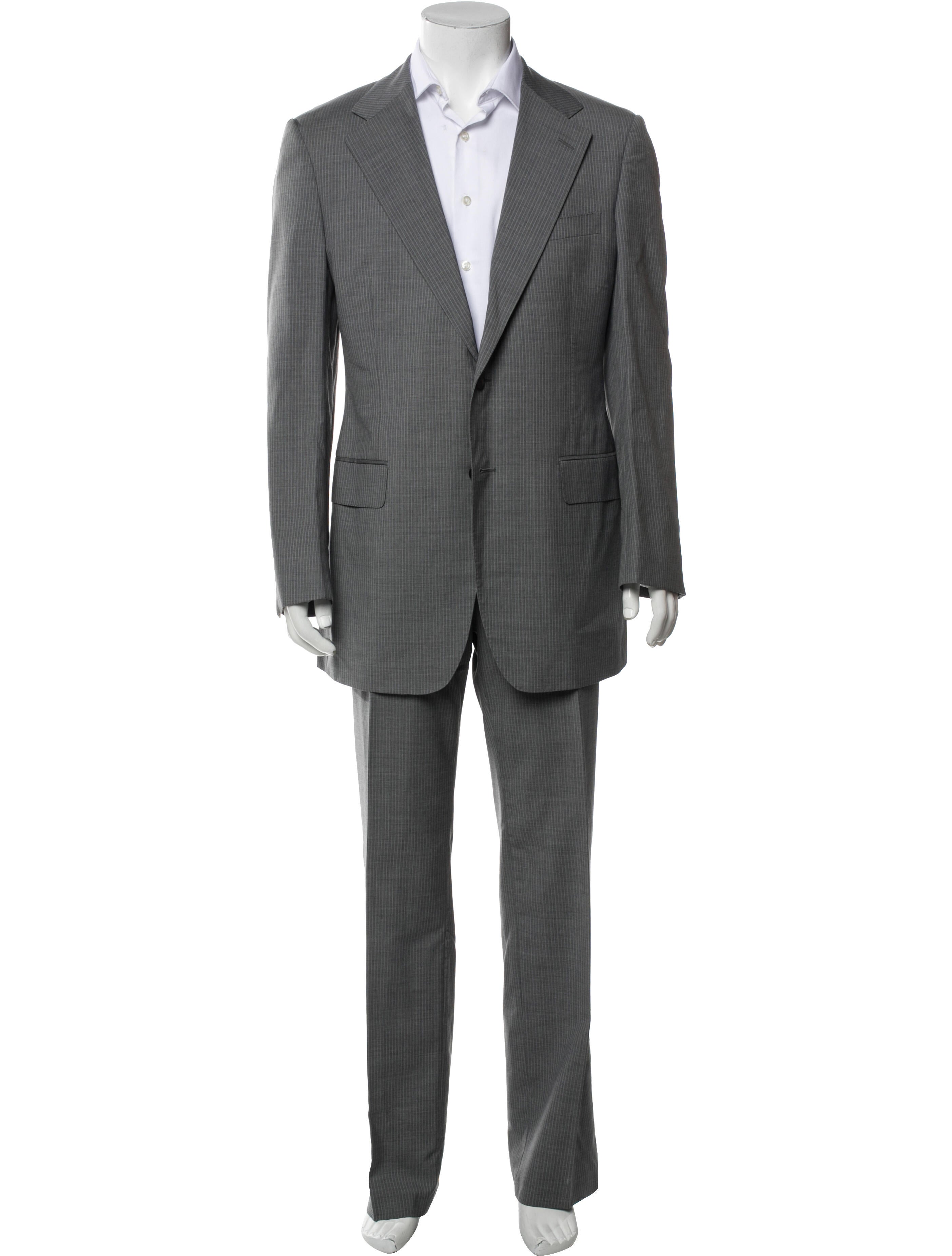 Gucci Wool Striped Suit