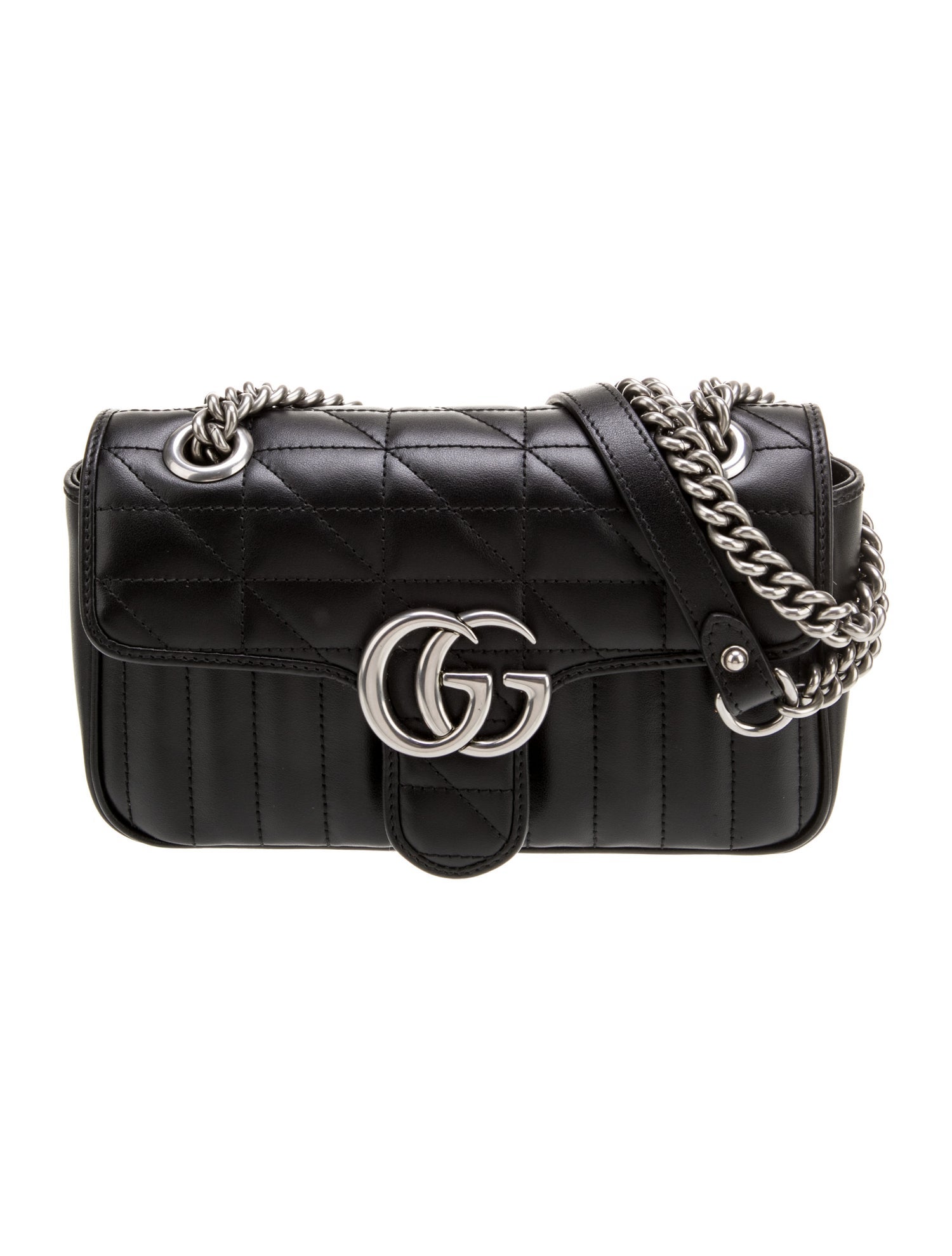 Gucci Leather Marmont Mini