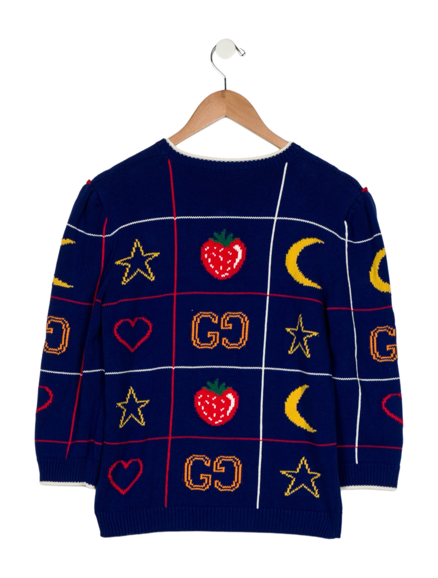 Gucci girls' multicolored knitted sweater w/Tags