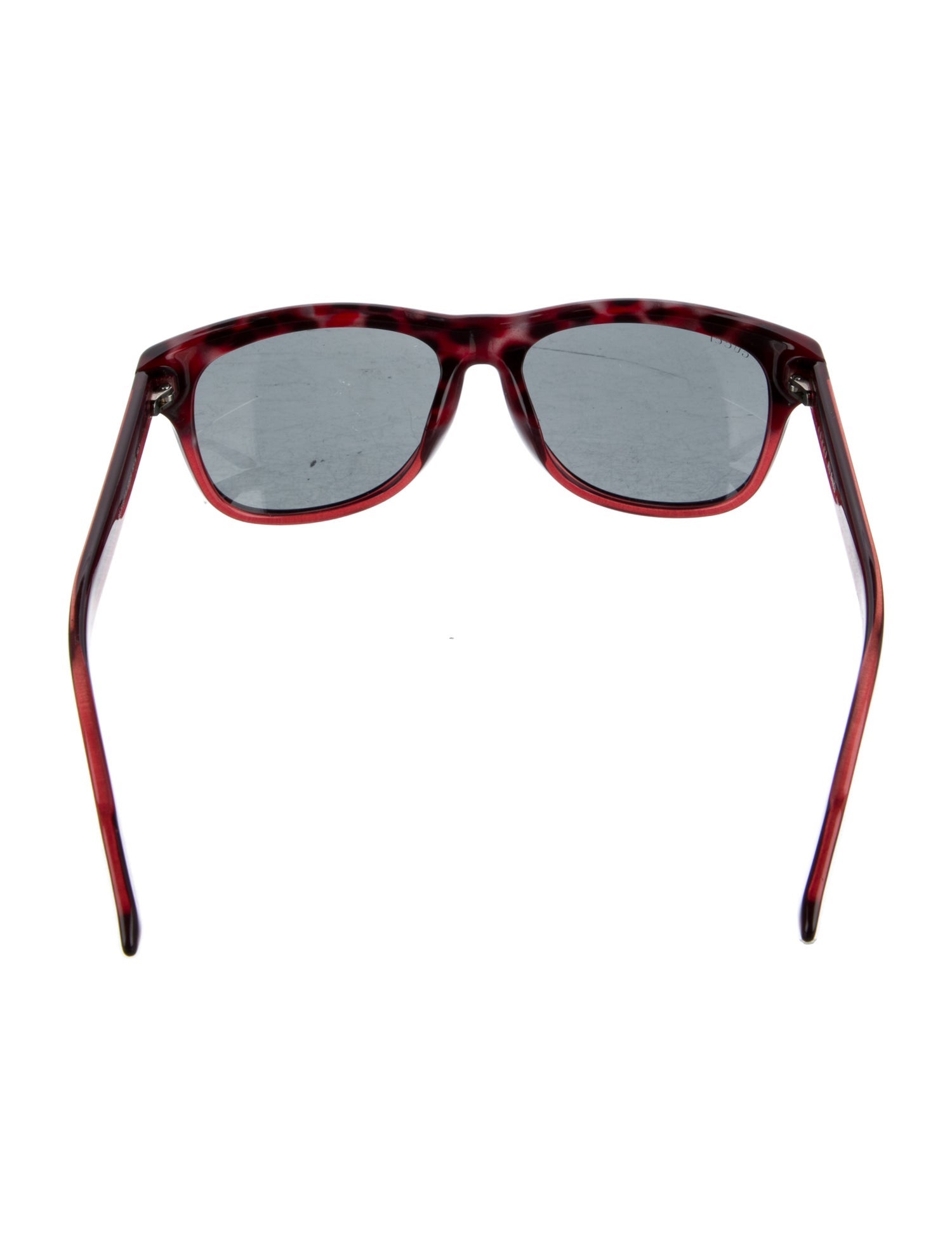 Gucci Web Accent Wayfarer Sunglasses