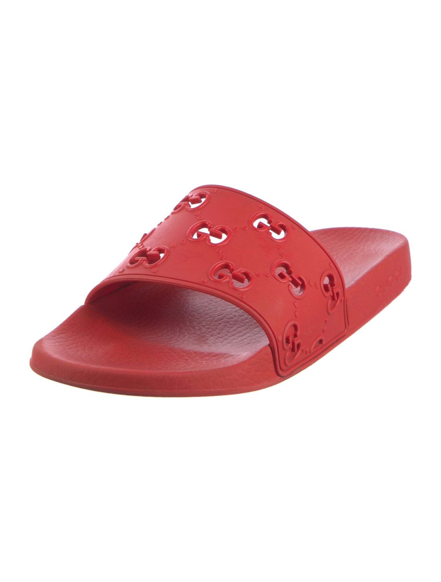 Gucci GG Signature Rubber Slides