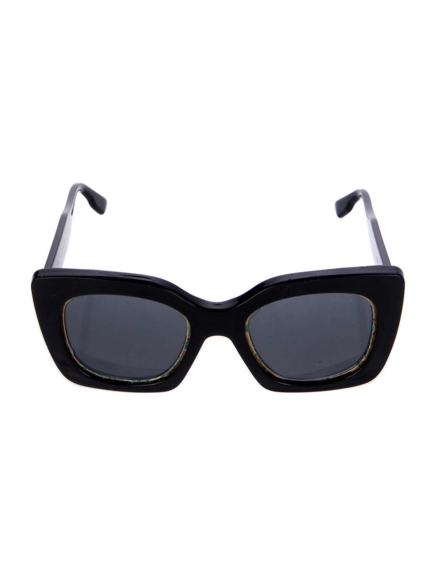 Gucci Interlocking G Logo Square Sunglasses