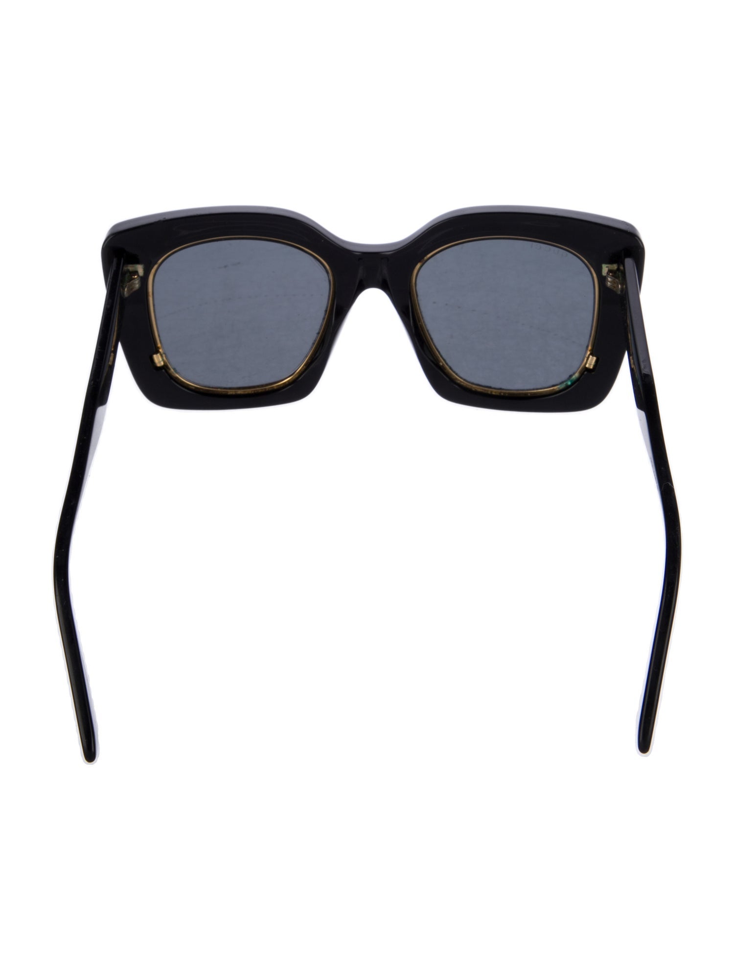Gucci Interlocking G Logo Square Sunglasses
