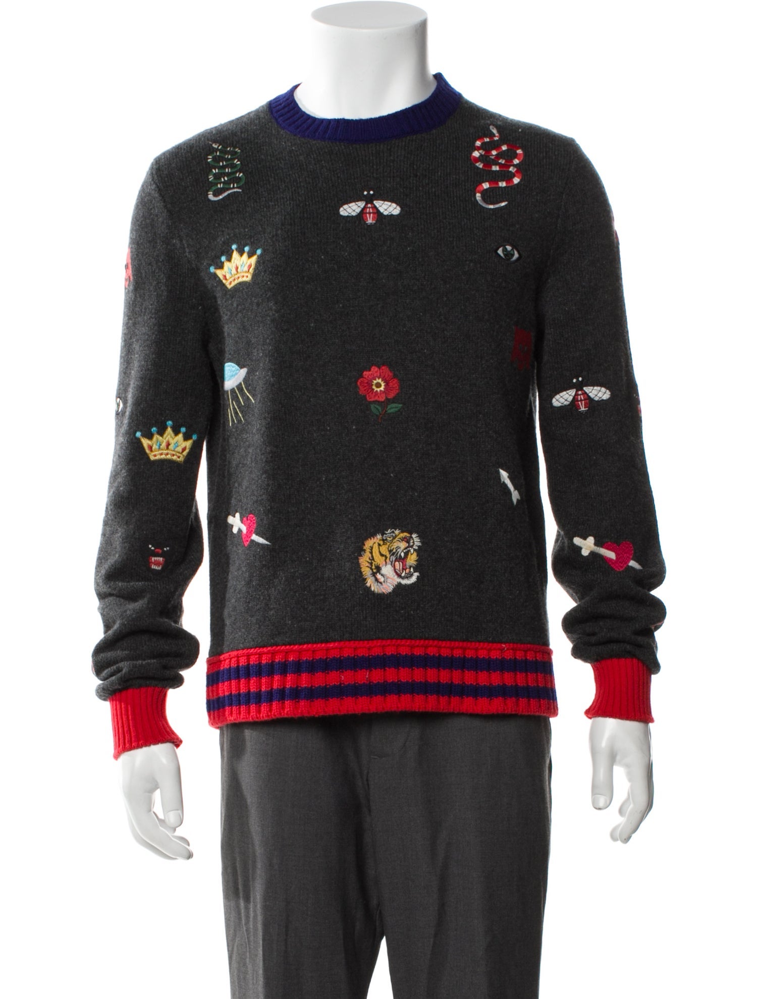 Gucci Wool Striped Cardigan