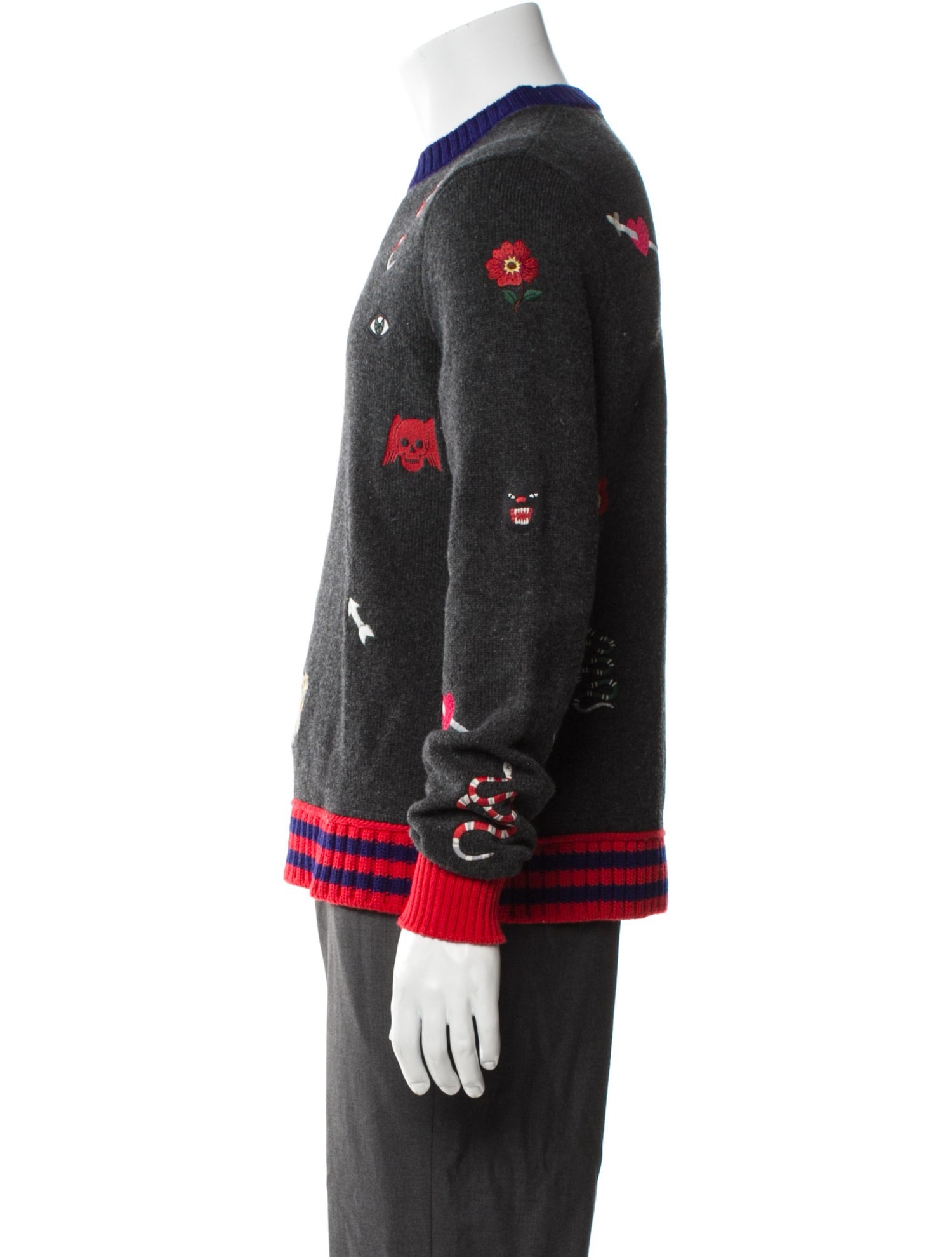 Gucci Wool Striped Cardigan