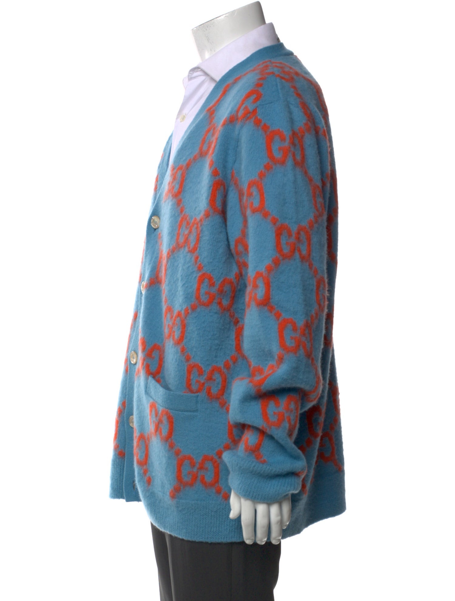 Gucci 2024 GG Logo Cardigan