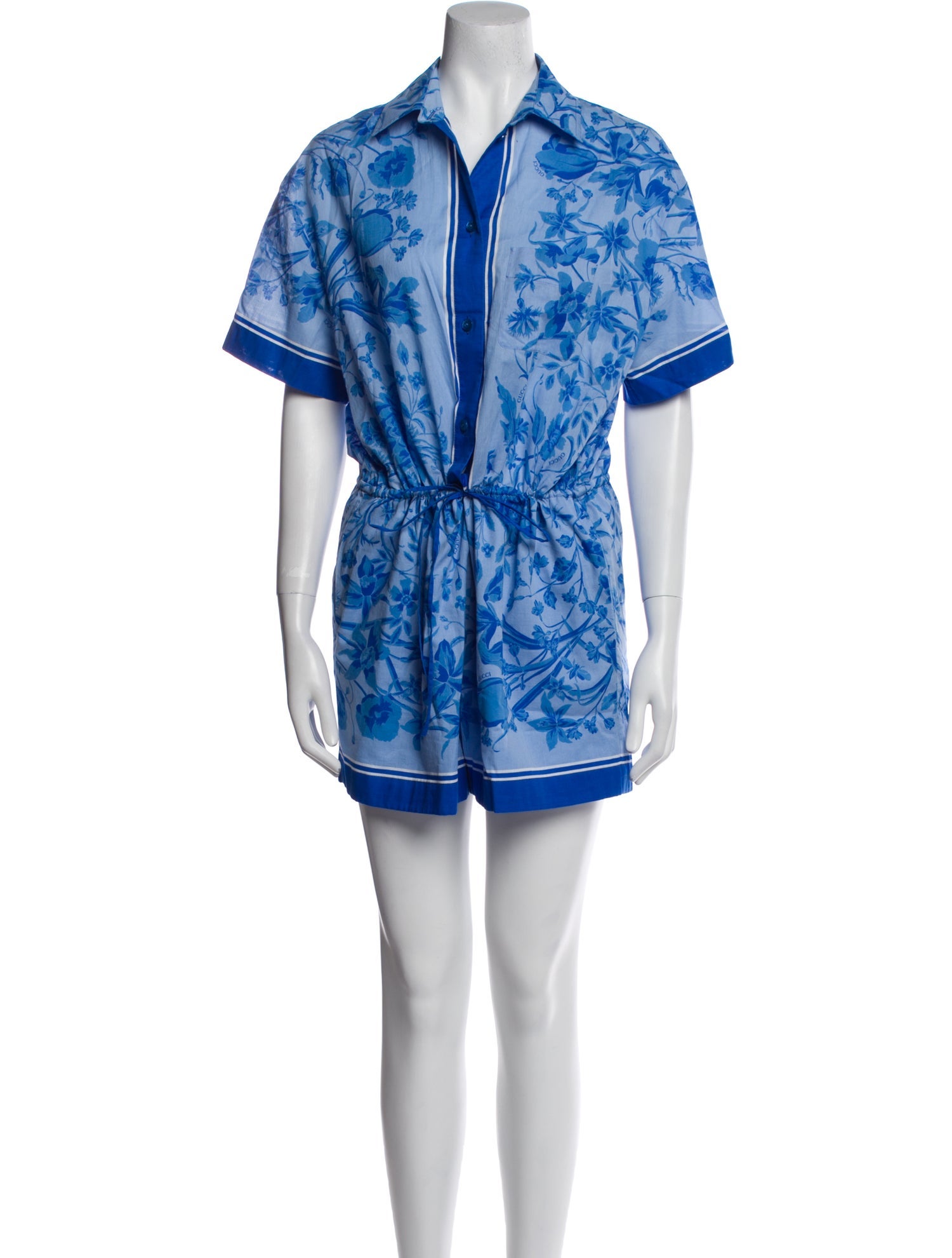 Gucci Floral Print Romper