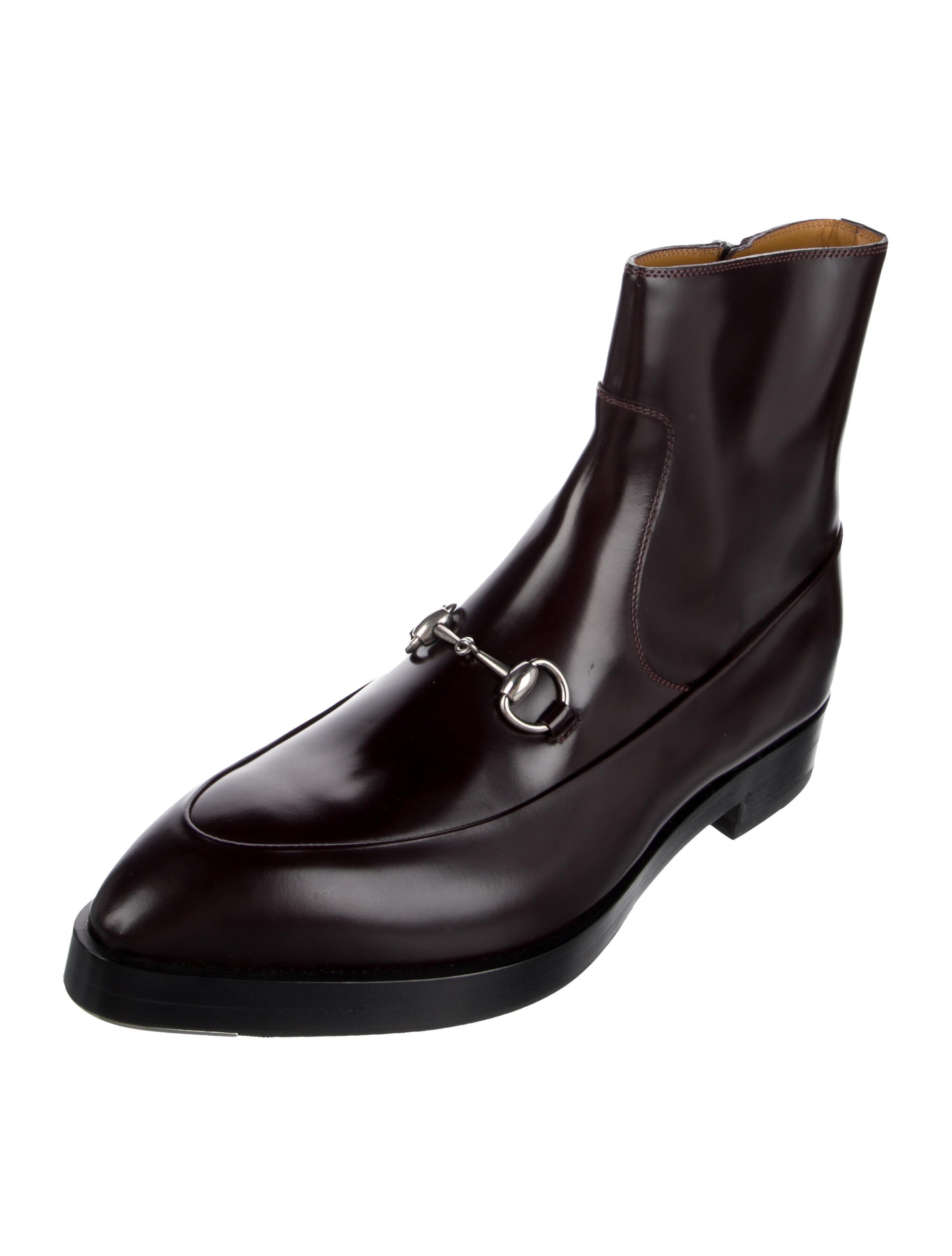 Gucci 2026 Horsebit Accent Boots