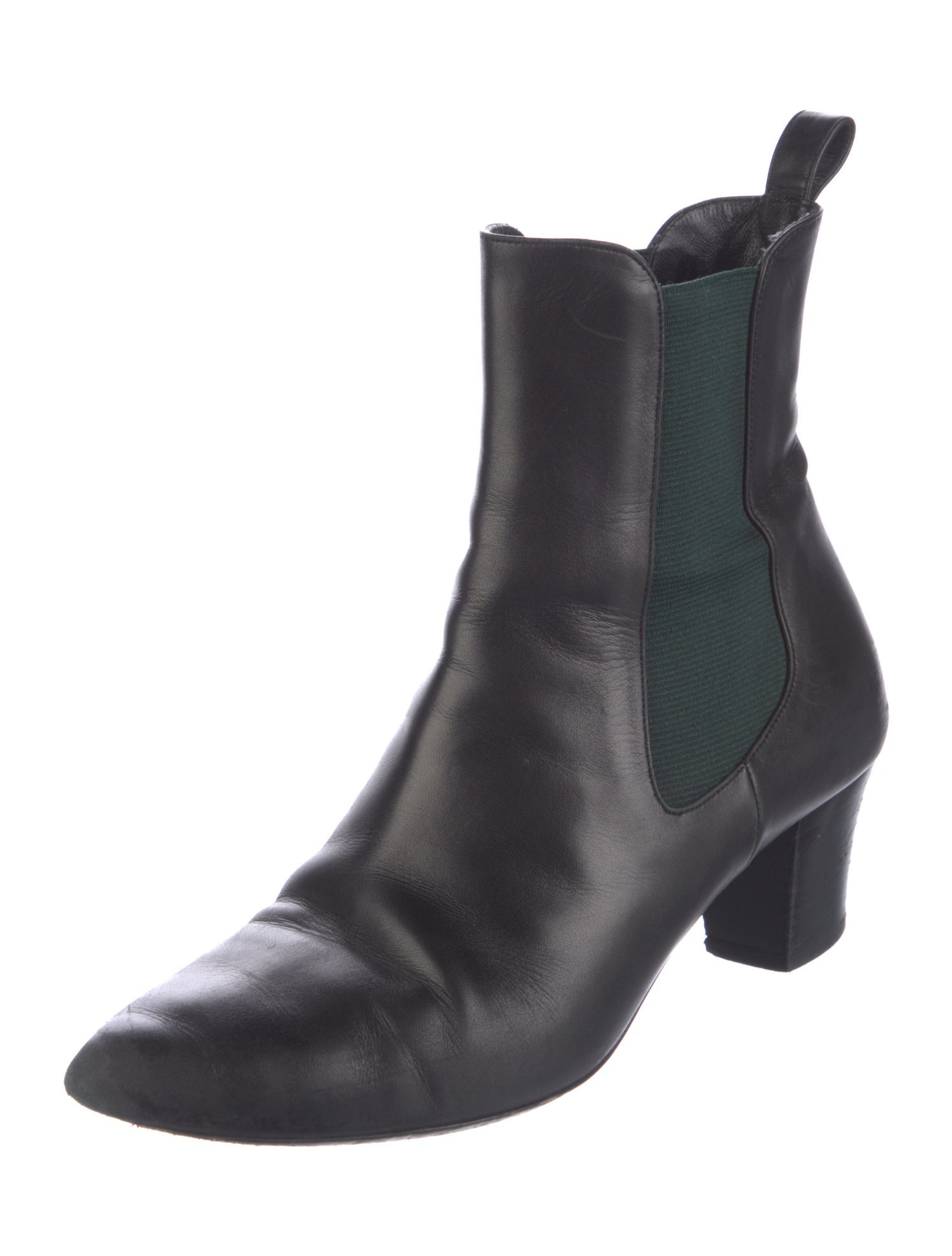 Gucci Leather Chelsea Boots