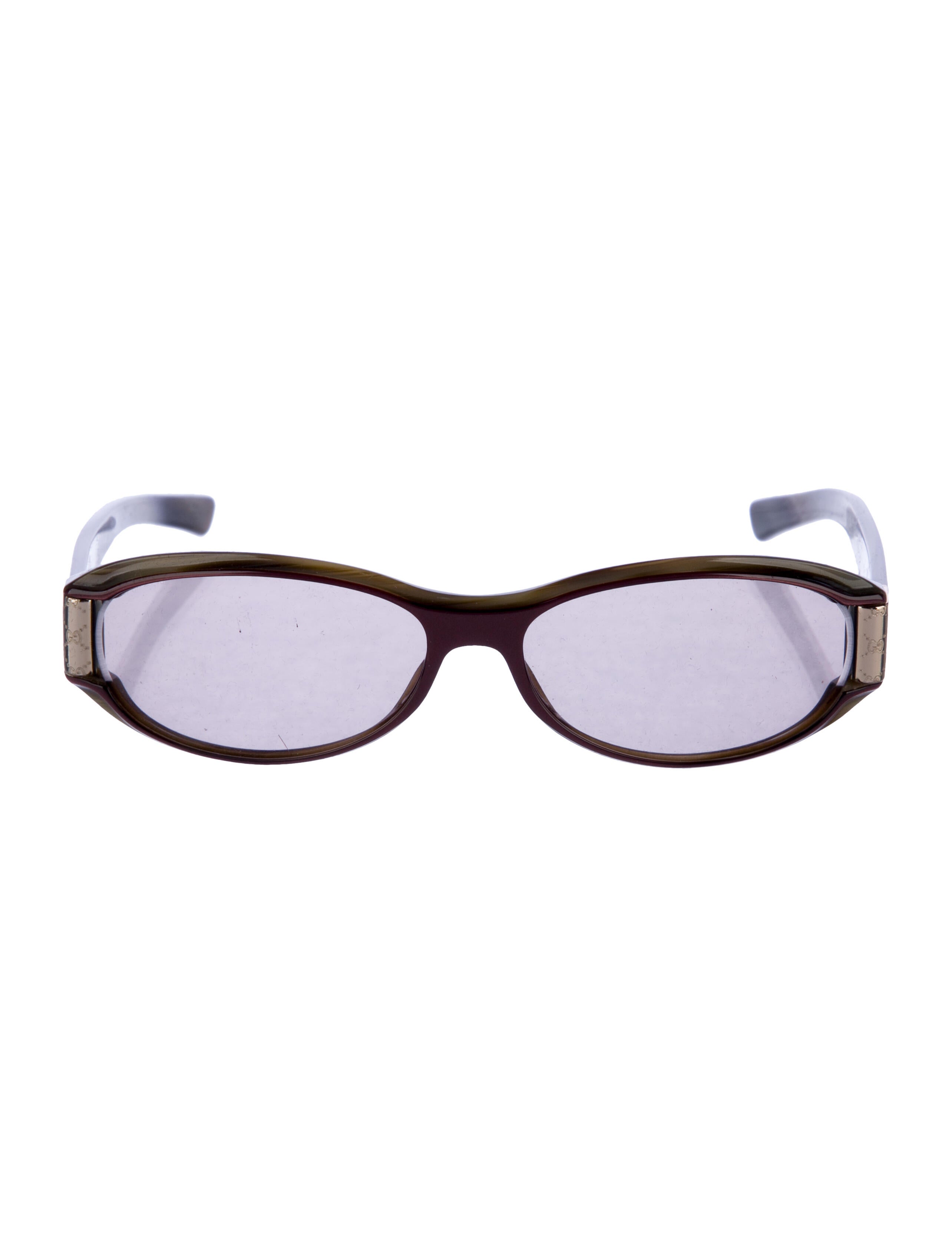 Gucci Round Tinted Sunglasses