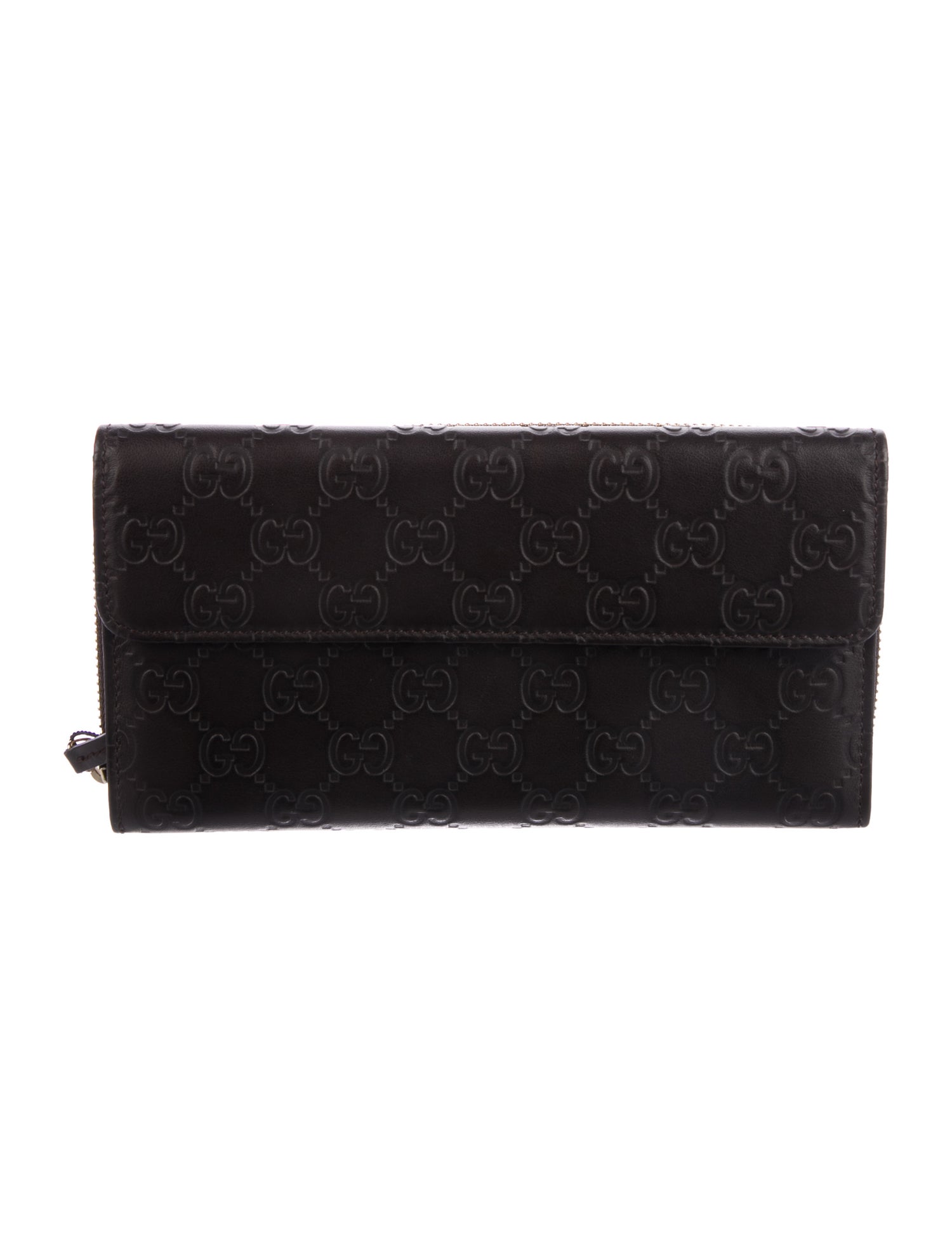 Gucci GG Supreme Leather Continental Wallet