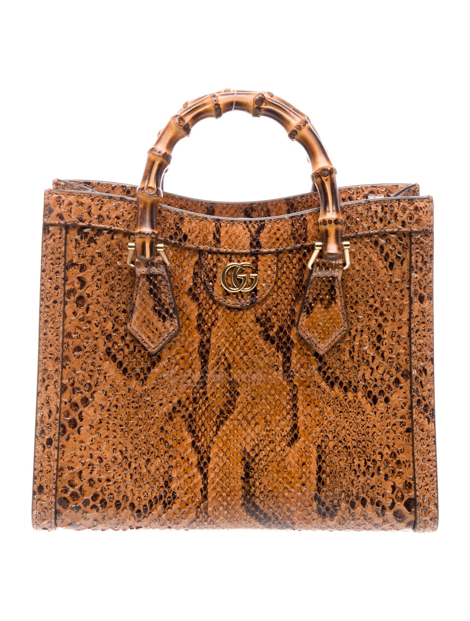 Gucci Snakeskin Diana Medium