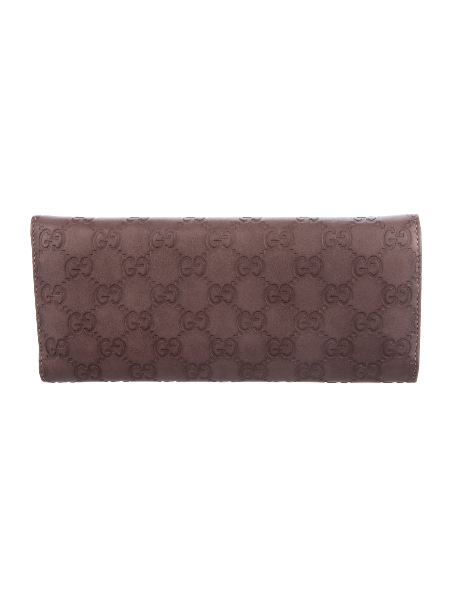 Gucci GG Supreme Leather Continental Wallet