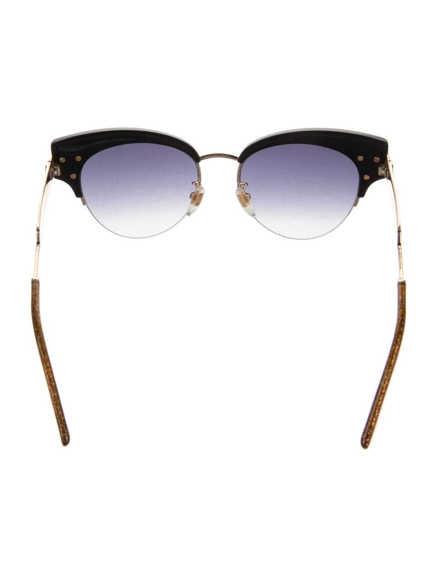 Gucci Web Accent Cat-Eye Sunglasses