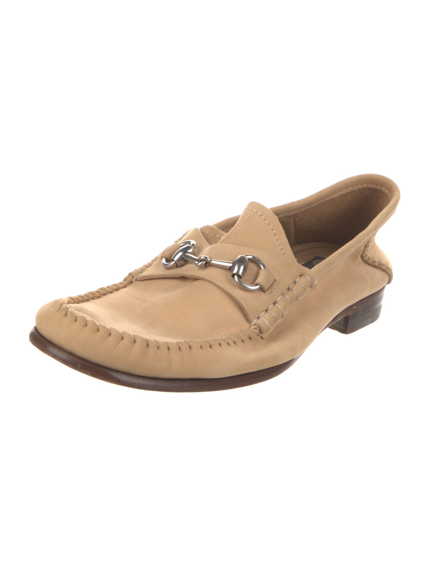 Gucci 1955 Horsebit Accent Leather Loafers