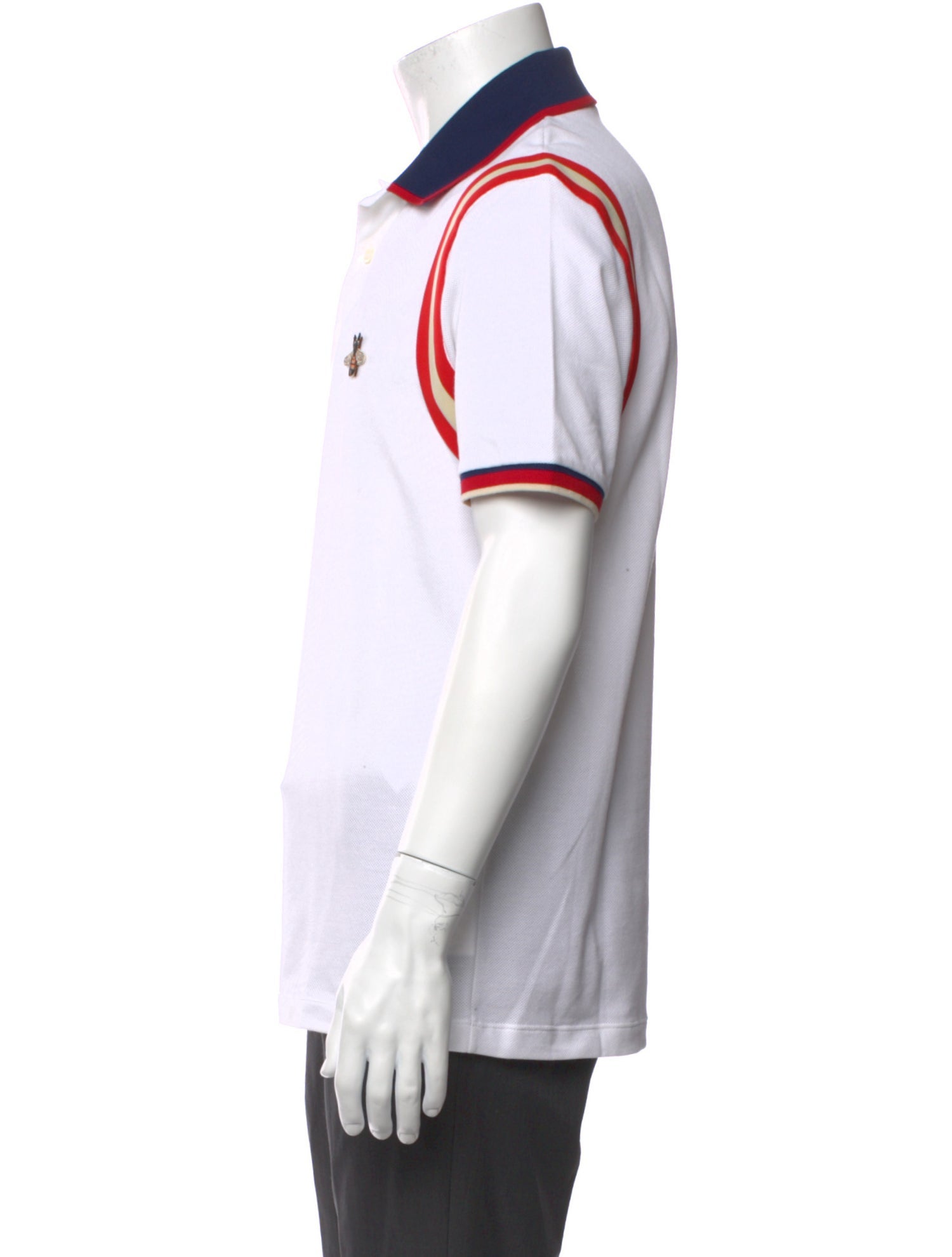 Gucci 2017 Web Accent Polo Shirt