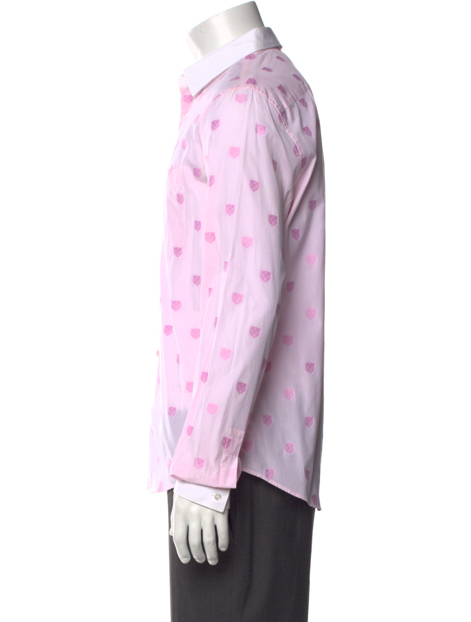 Gucci Tiger Head Accent Printed Shirt