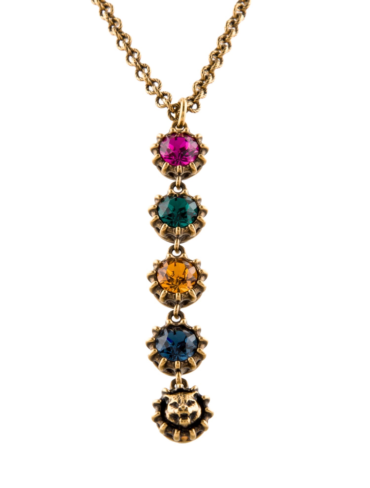 Gucci Feline Pendant Necklace