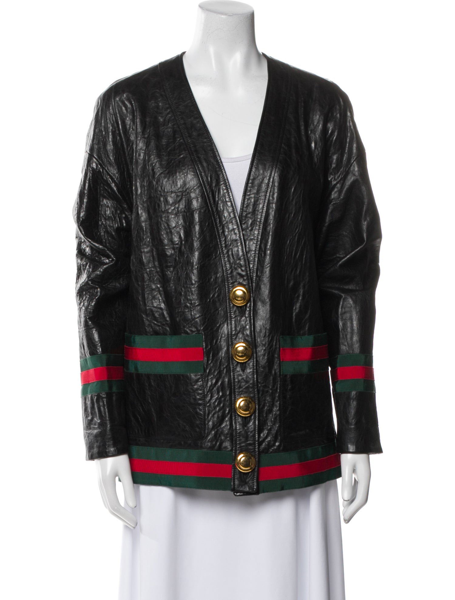 Gucci 2019 Lamb Leather Jacket