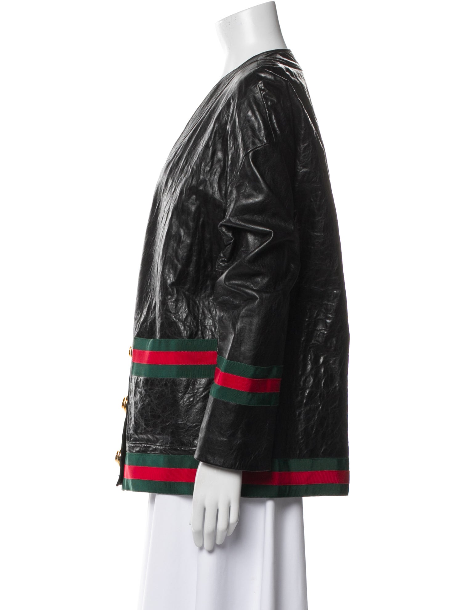 Gucci 2019 Lamb Leather Jacket