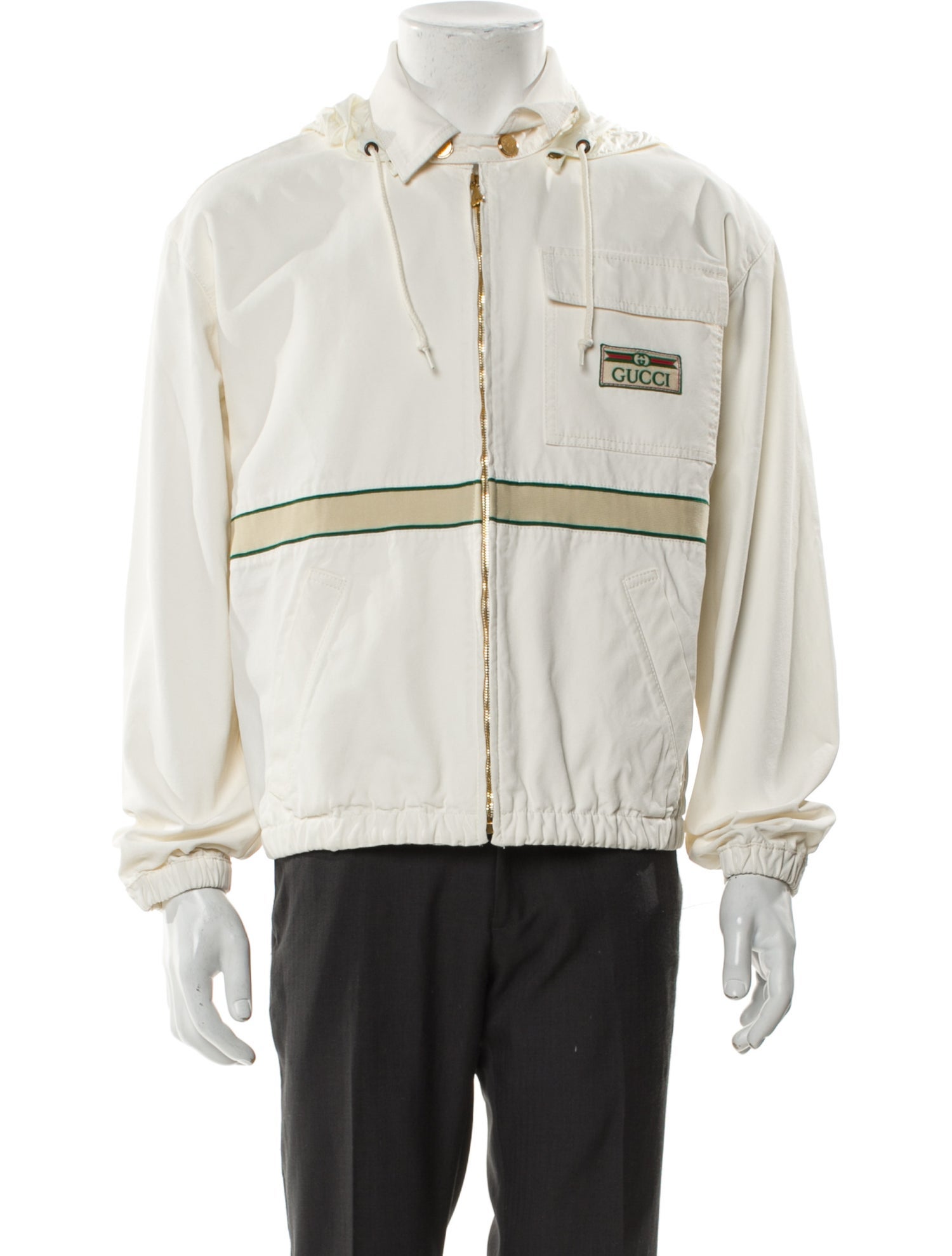 Gucci 2021 Web Accent Moto Jacket