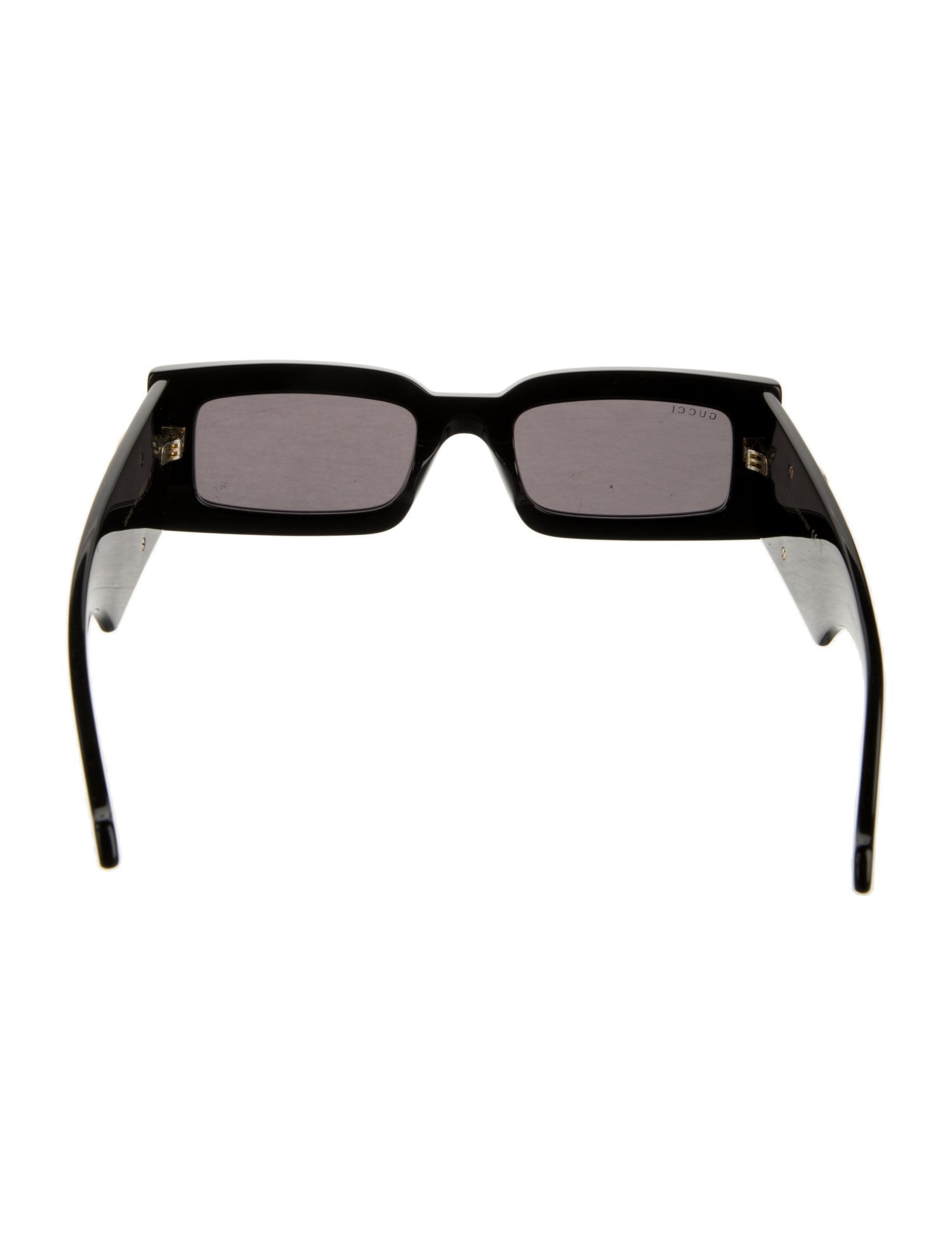 Gucci Running GG Logo Square Sunglasses