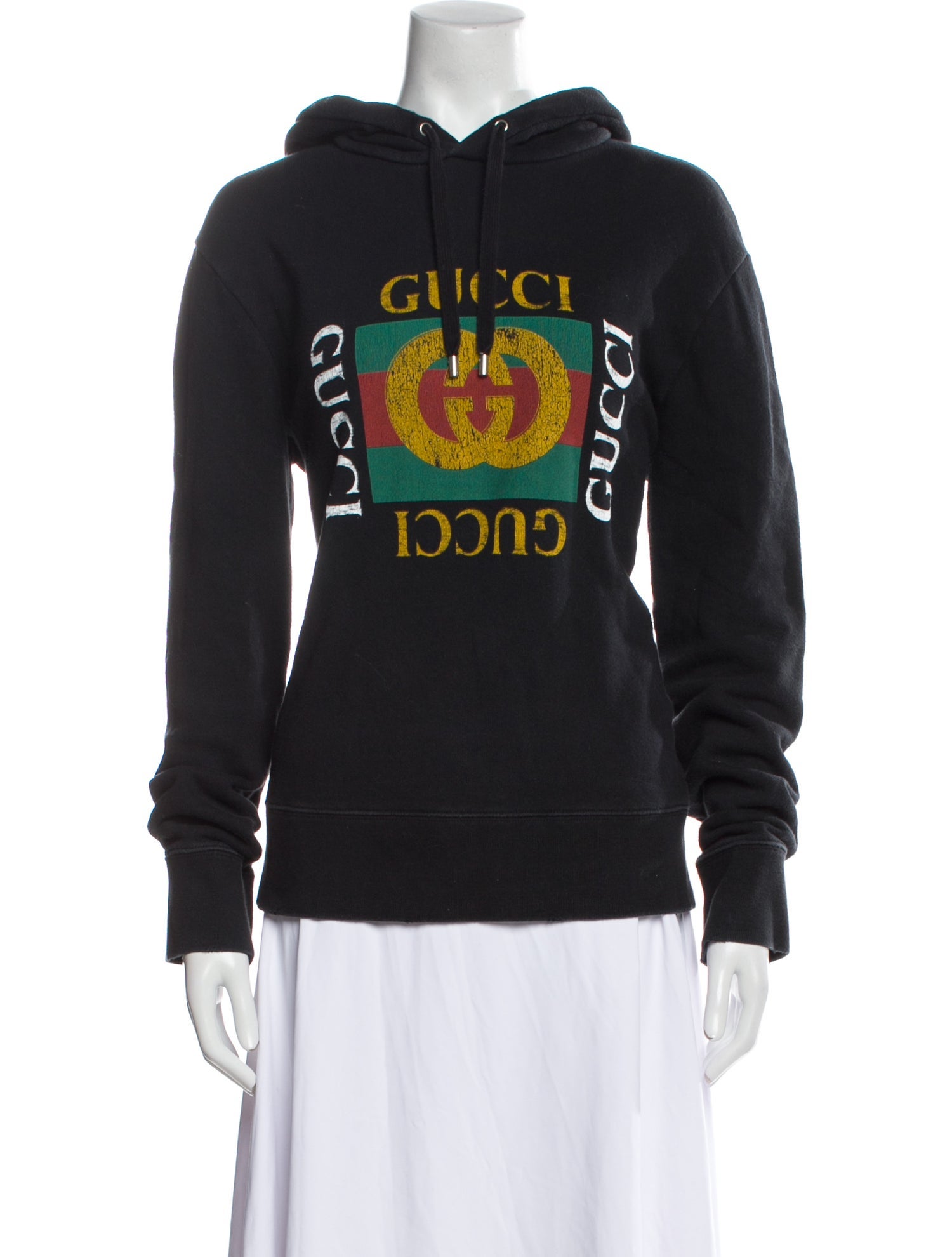 Gucci Graphic Print Crew Neck Sweatshirt