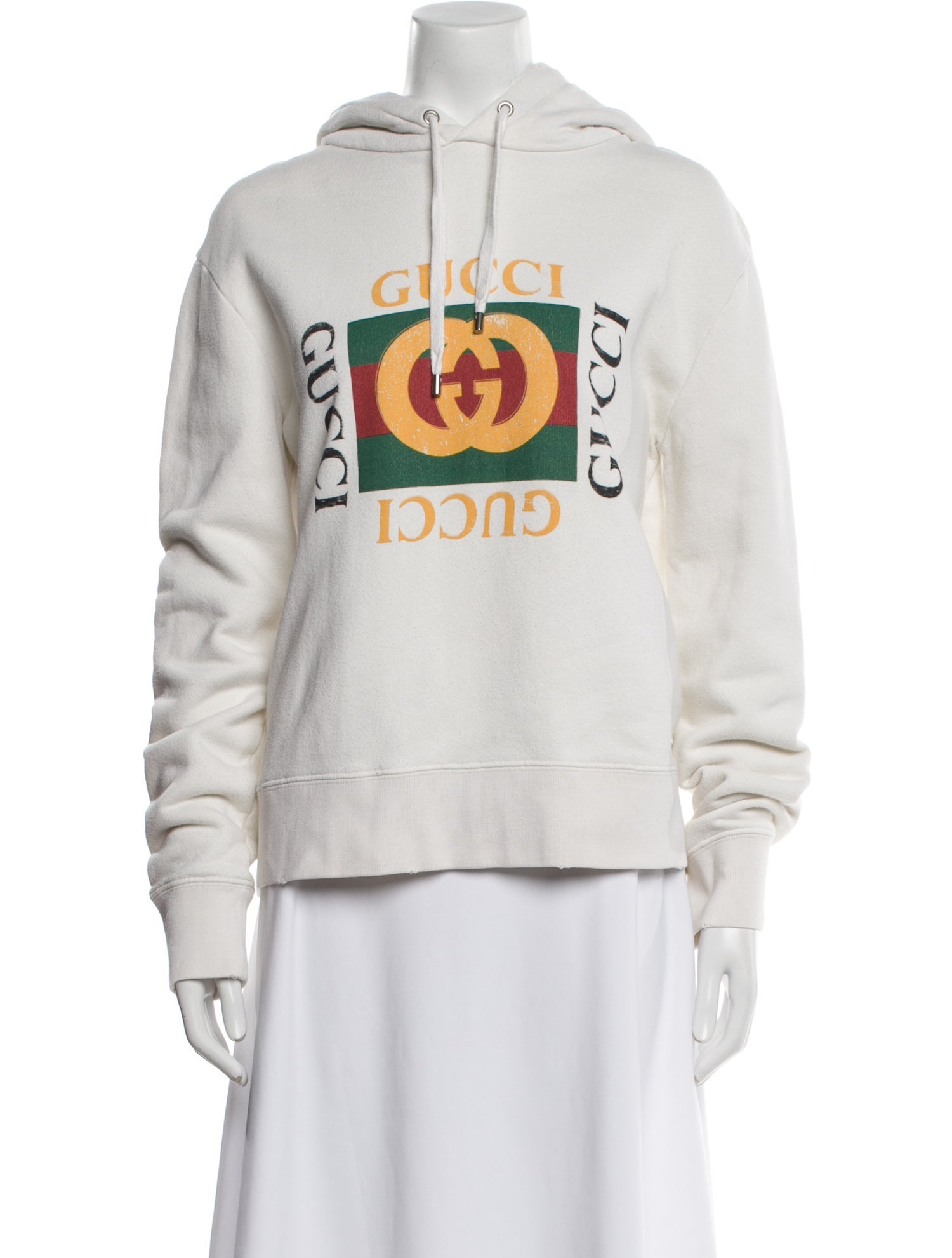 Gucci Graphic Print Crew Neck Sweatshirt