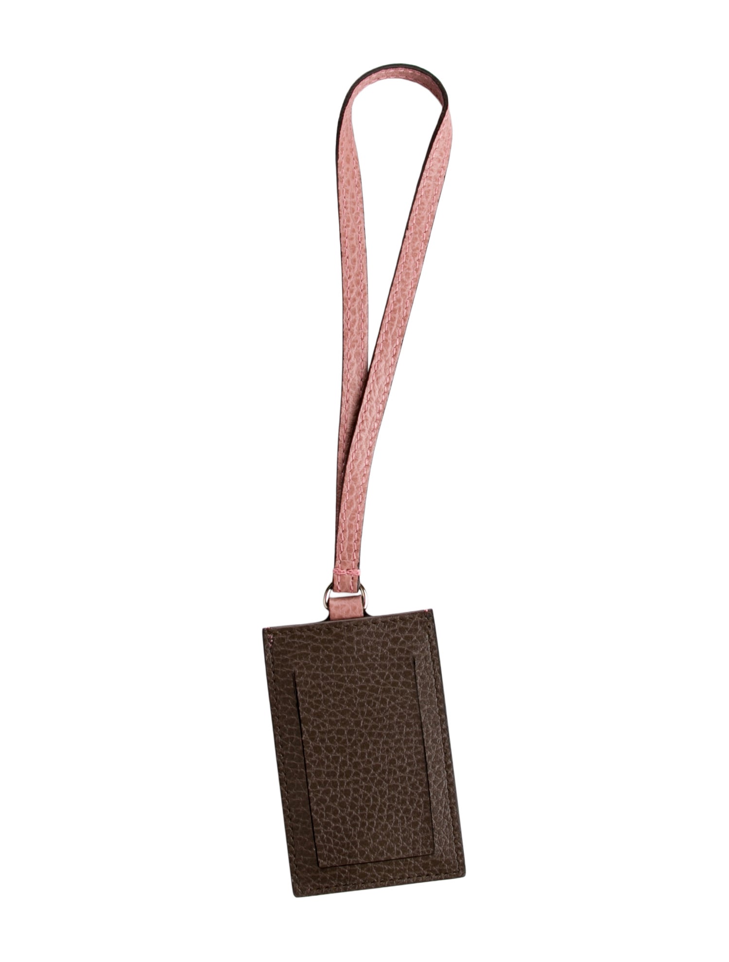 Gucci Leather Luggage Tag w/Tags