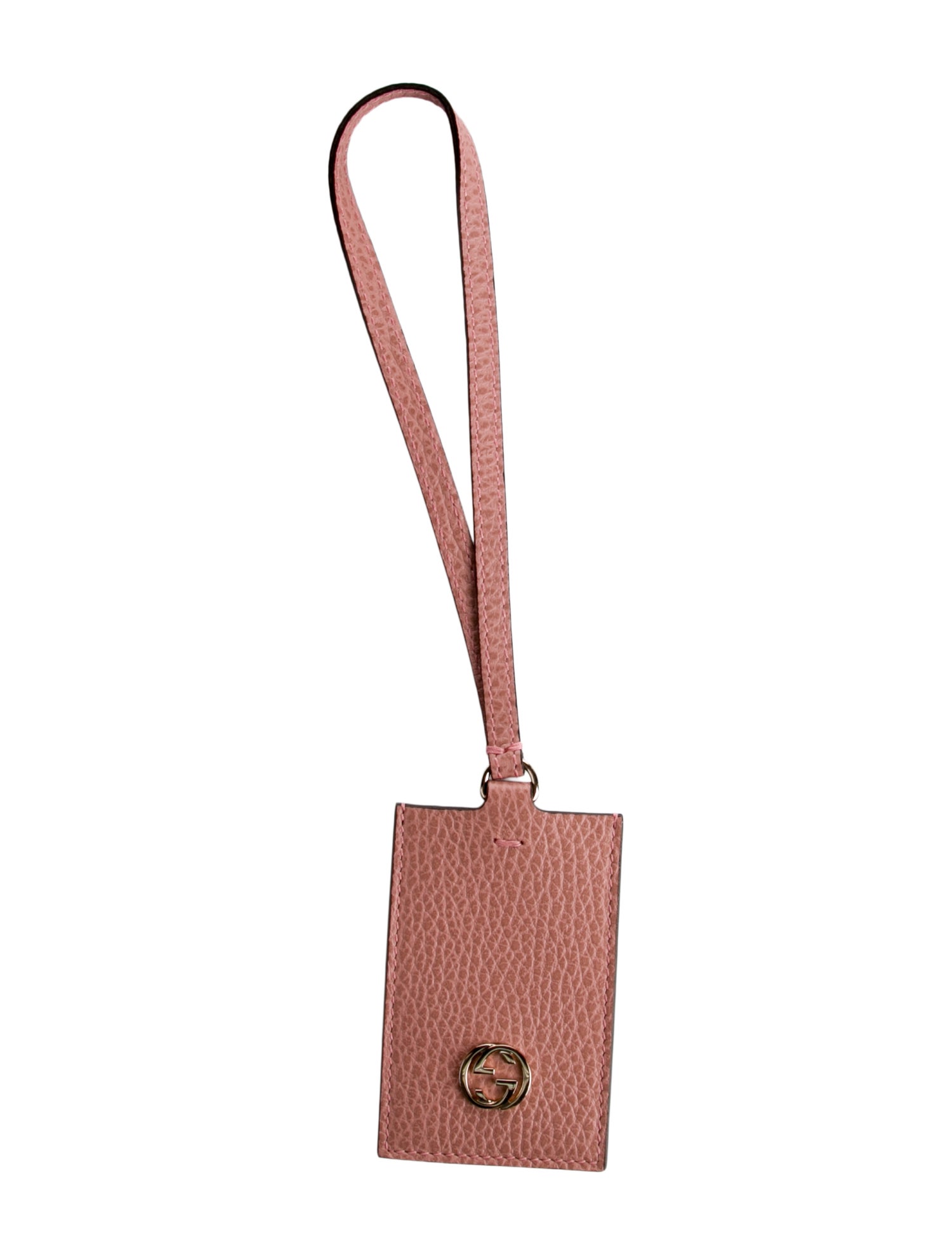 Gucci Leather Luggage Tag w/Tags