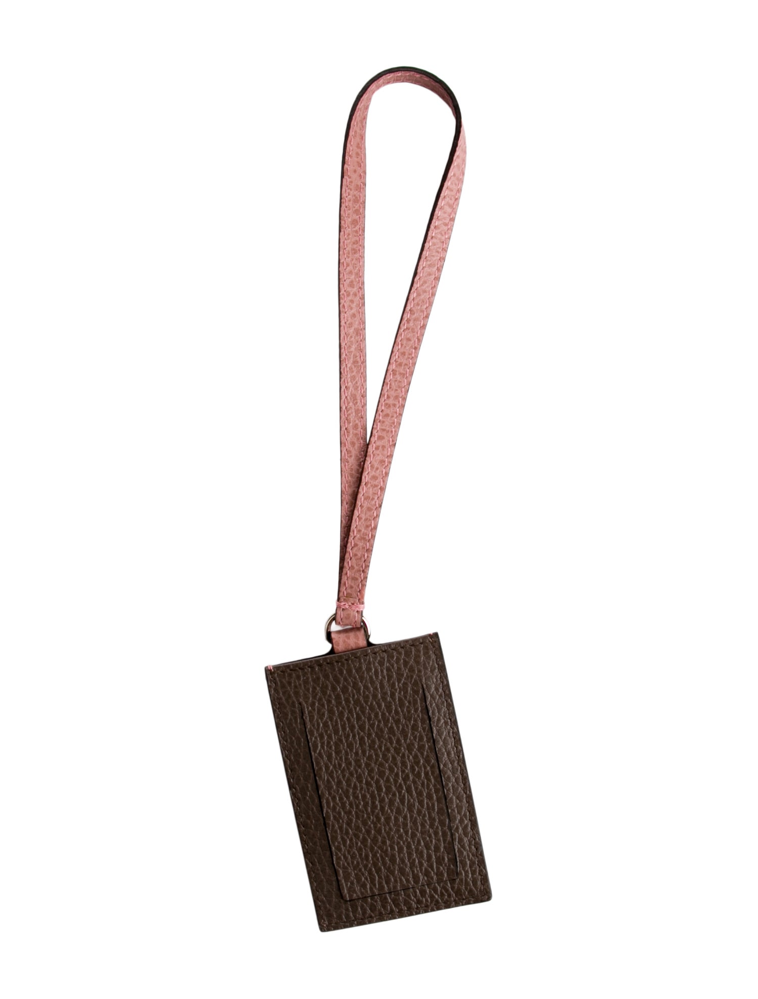 Gucci Leather Luggage Tag w/Tags