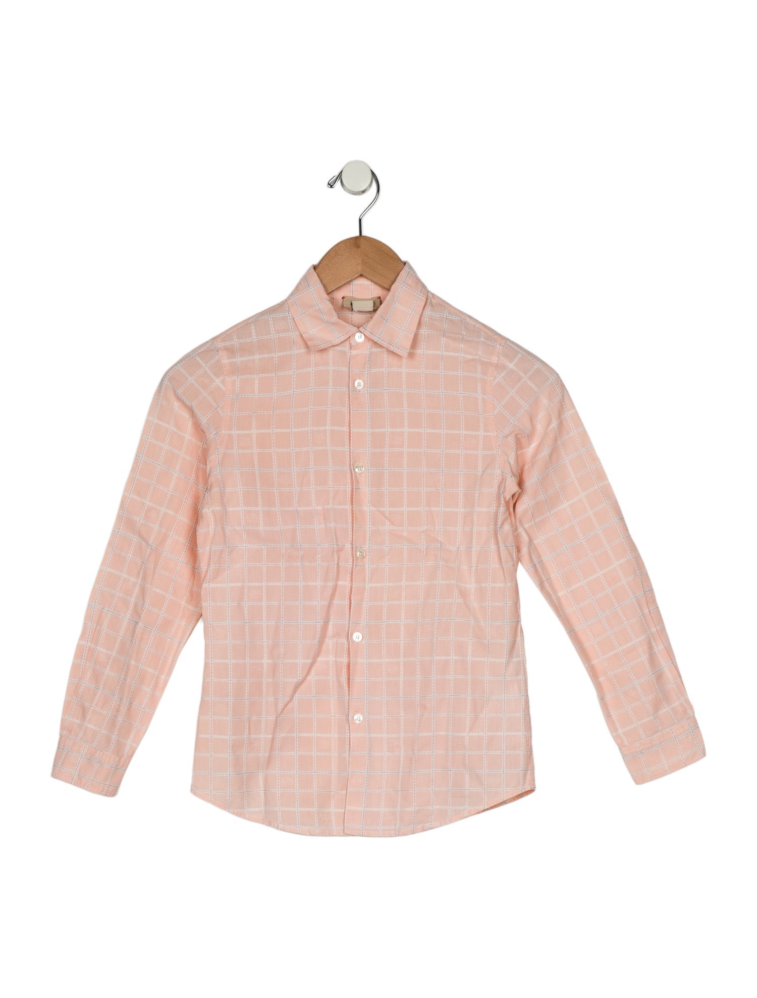 Gucci kid boys' neutral button up