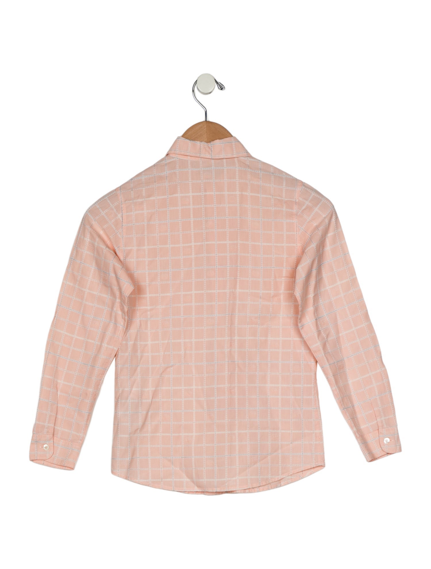 Gucci kid boys' neutral button up