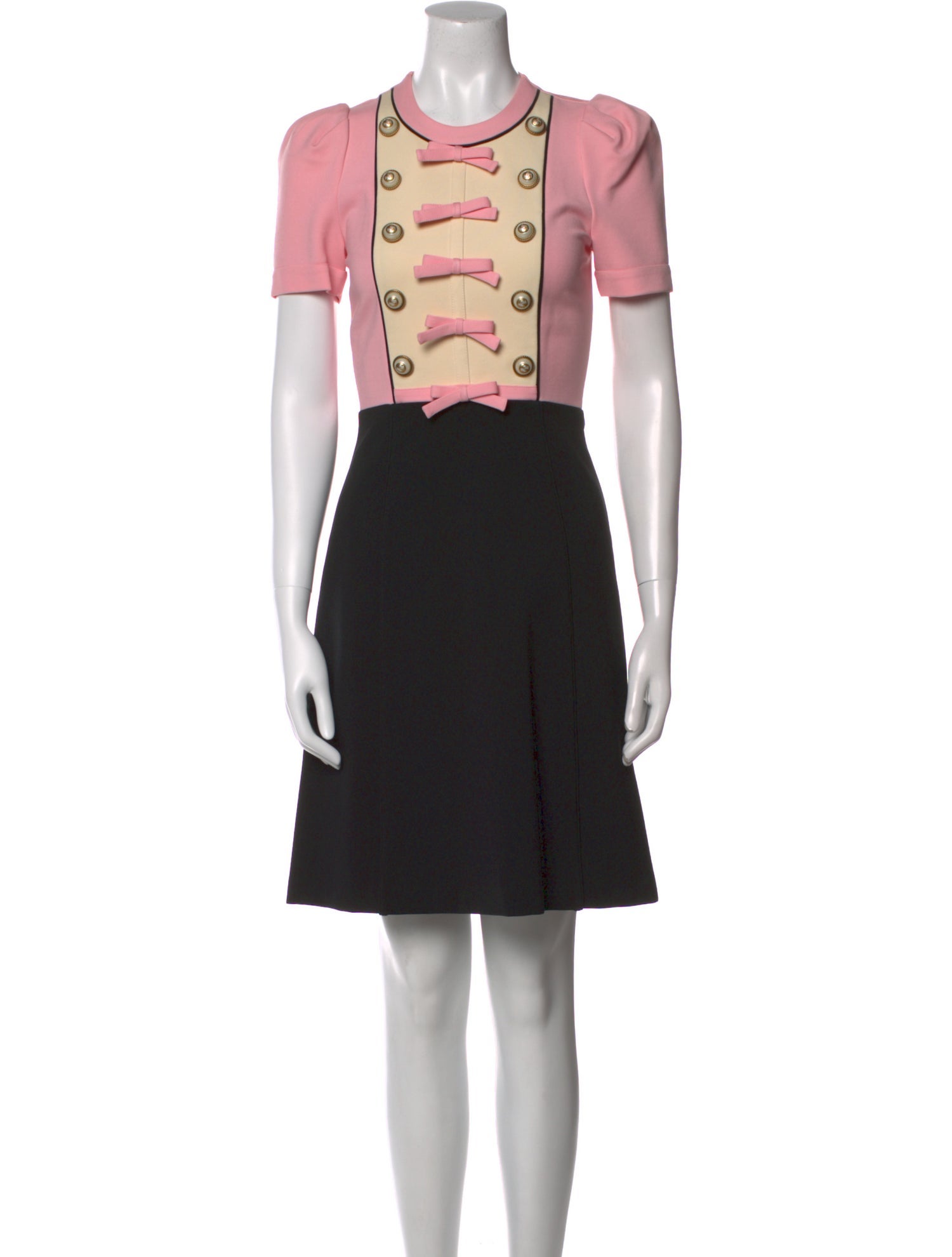 Gucci Crew Neck Knee-Length Dress