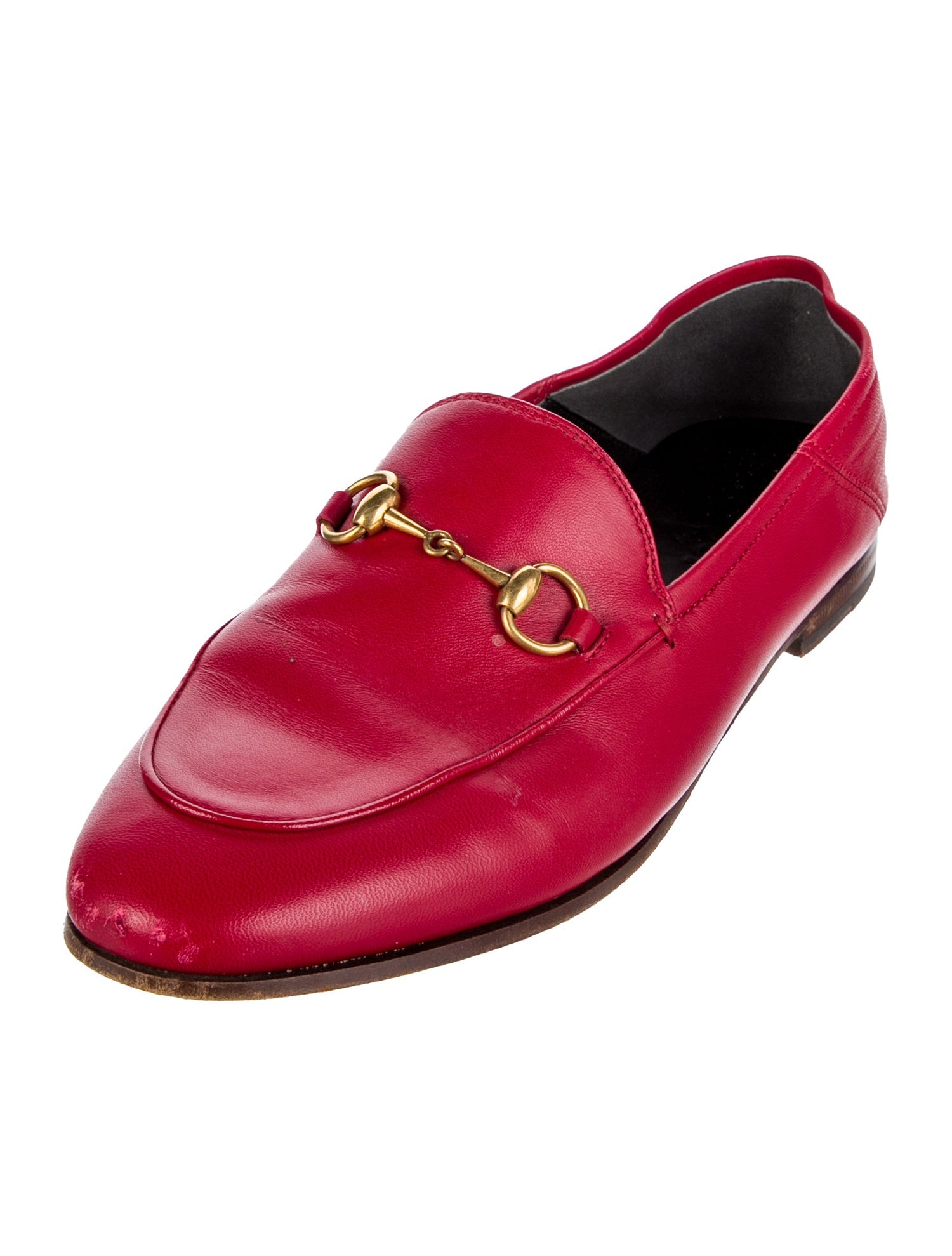 Gucci 1955 Horsebit Accent Leather Loafers