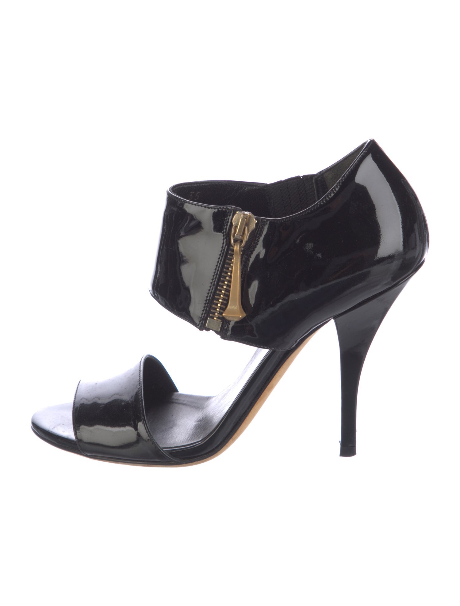 Gucci Patent Leather Sandals