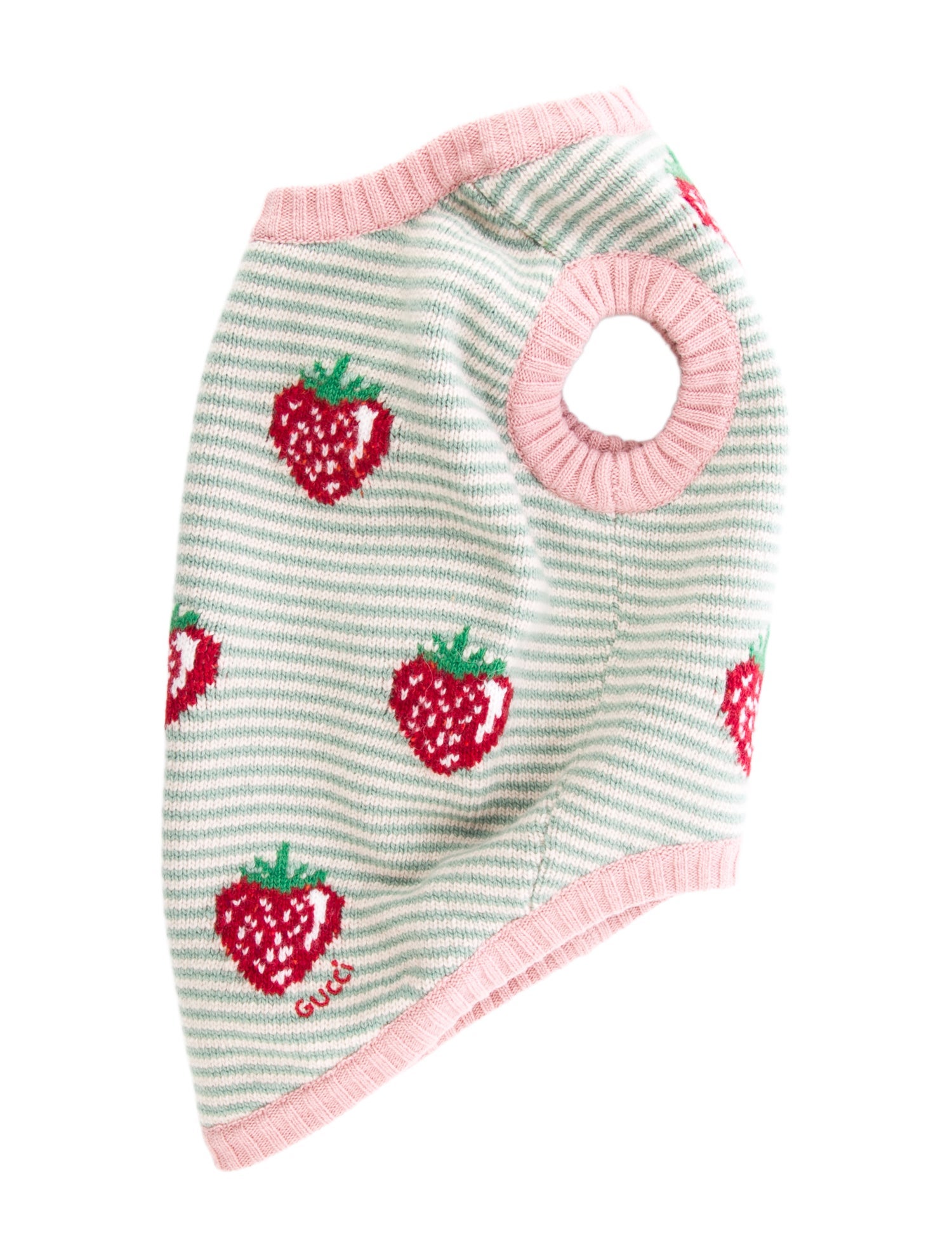 Gucci Strawberries Pet Sweater w/ Tags